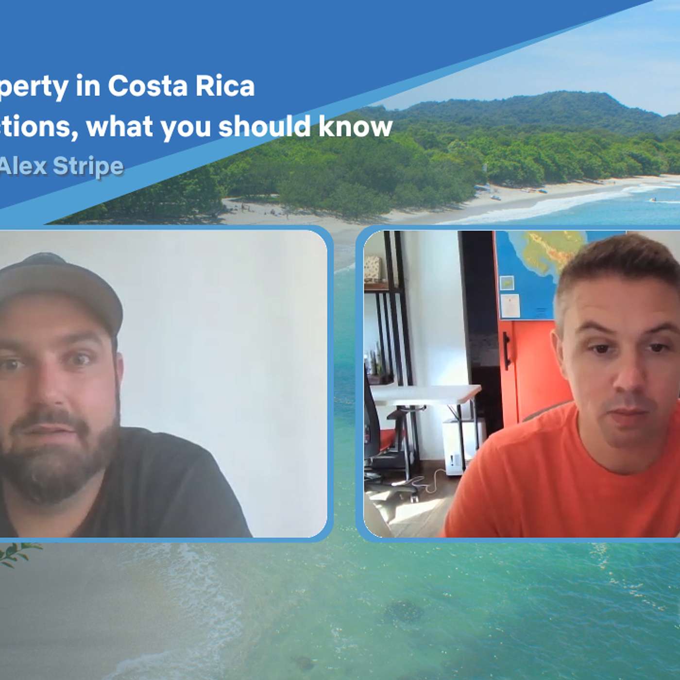 EP-120 US Home Inspector Alex Stripe gives his advice and opinions on investing in Real Estate in Costa Rica