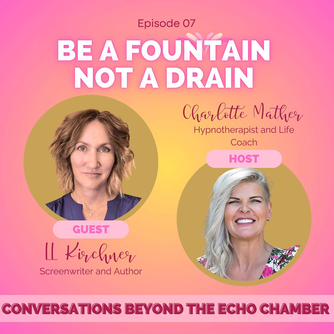 Be A Fountain, Not A Drain