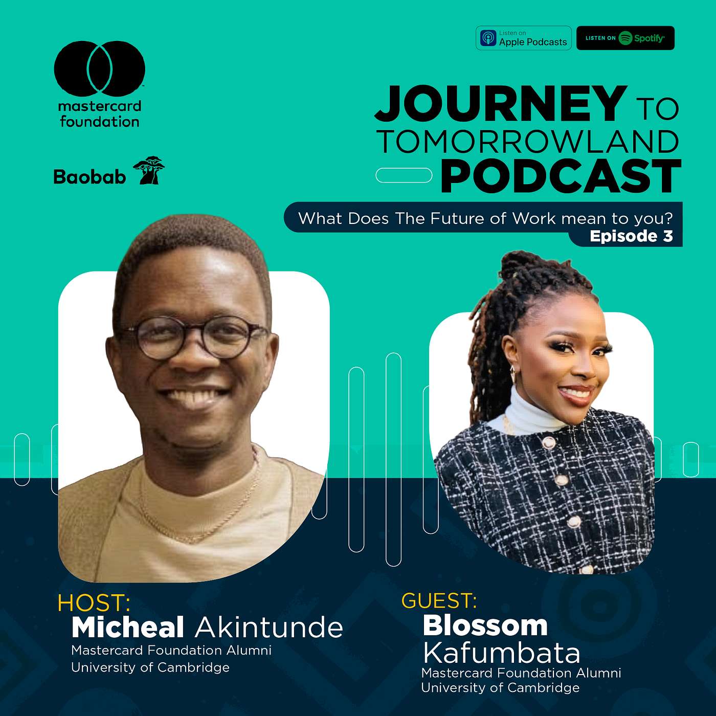 The Journey to Tomorrowland Ep 3 with Blossom Kafumbata: Should Graduates Become a Specialist or Generalist? episode artwork