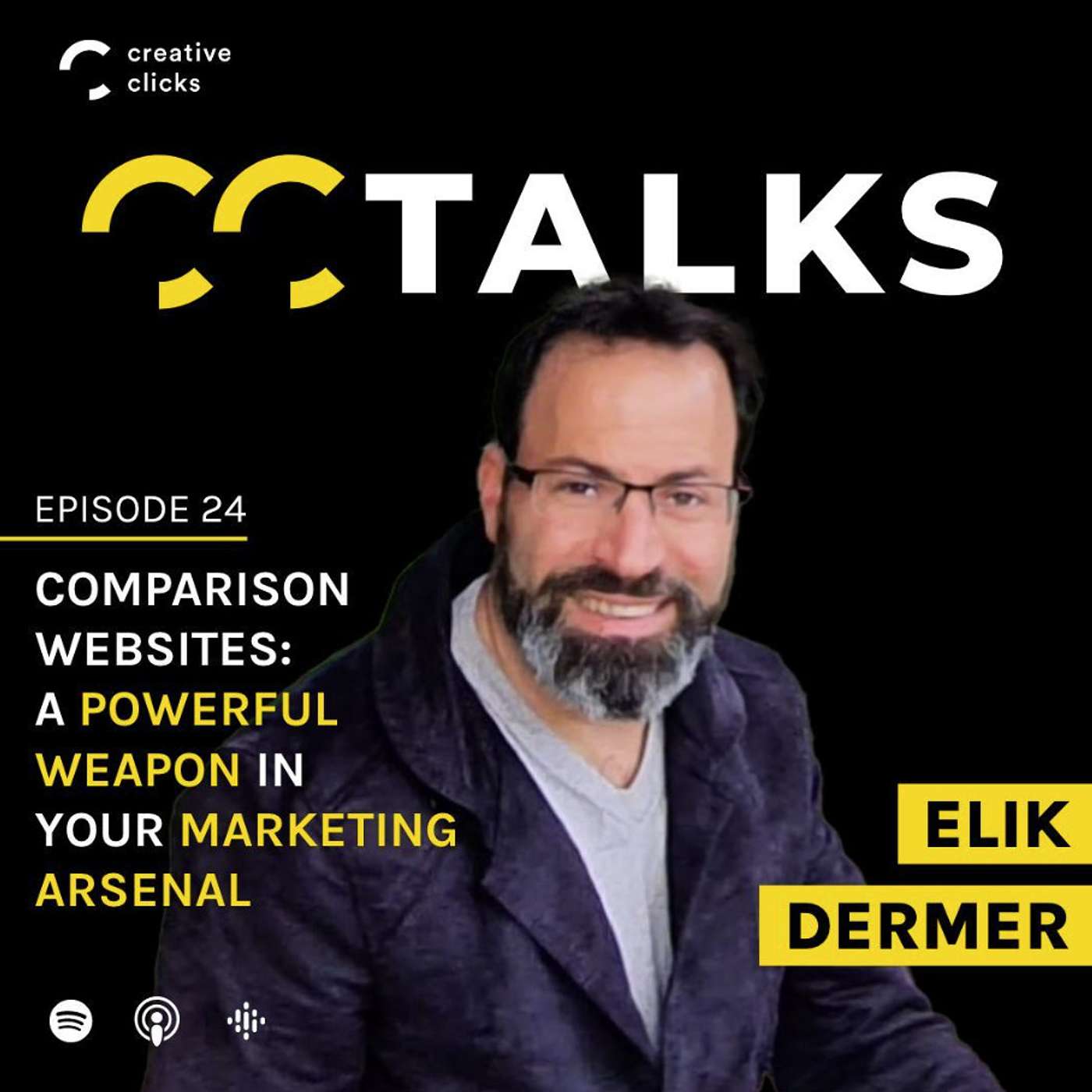 Episode 24 - Comparison websites: A powerful weapon in your marketing arsenal episode artwork