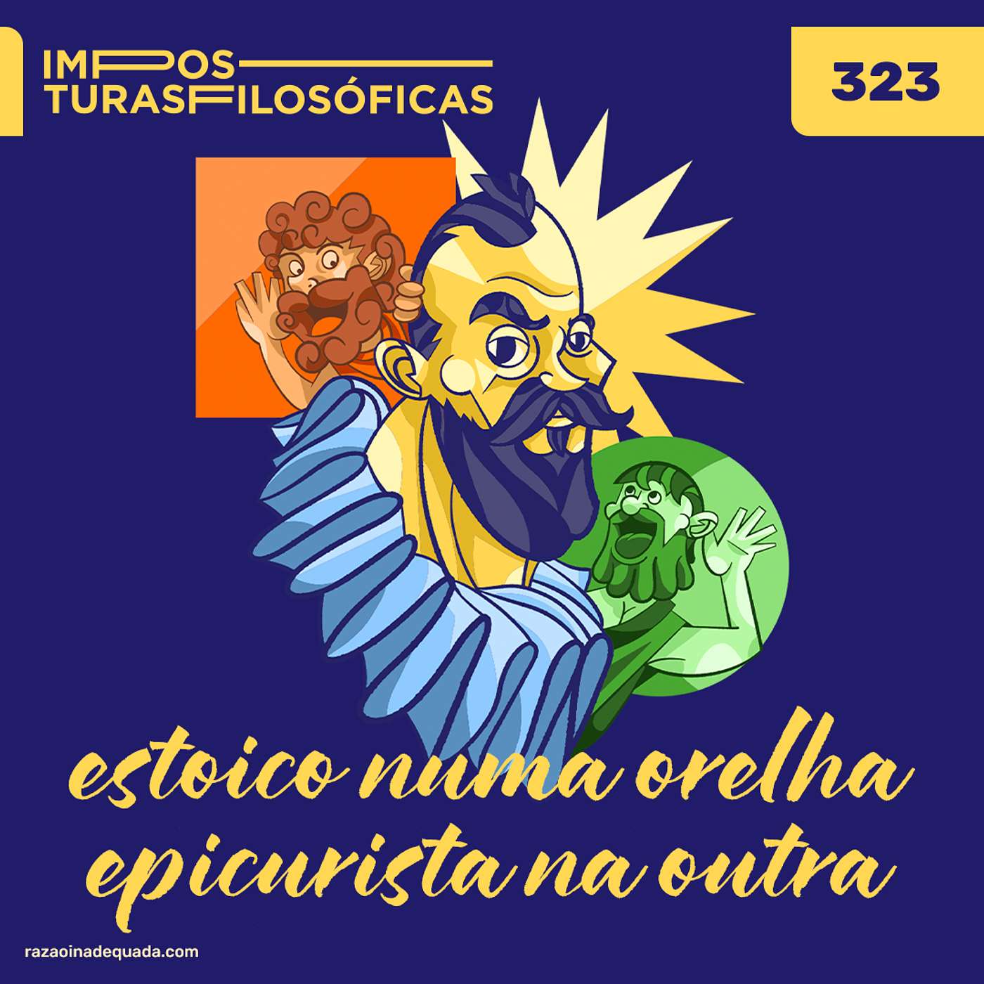 #323 estoico numa orelha epicurista na outra | Montaigne, ensaio, morte