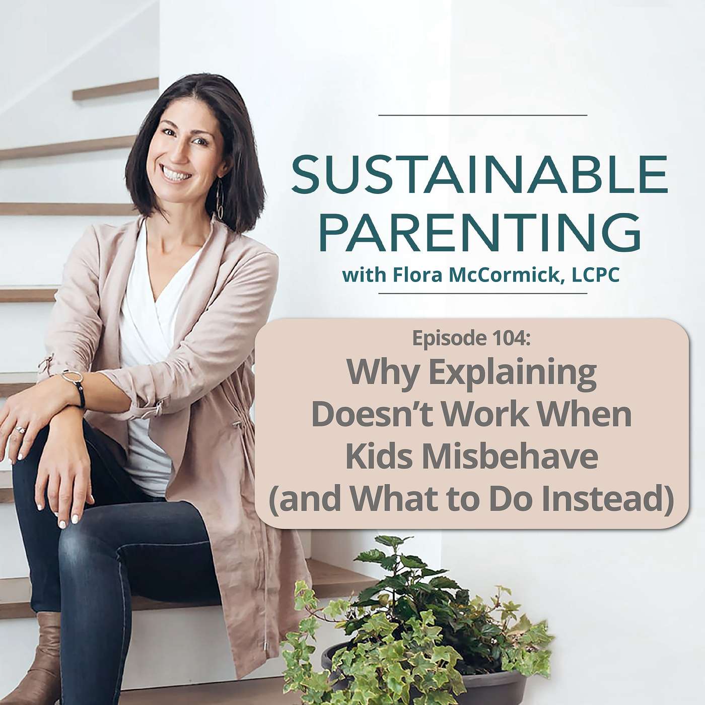 104. Why Explaining Doesn’t Work When Kids Misbehave (and What to Do Instead) episode artwork