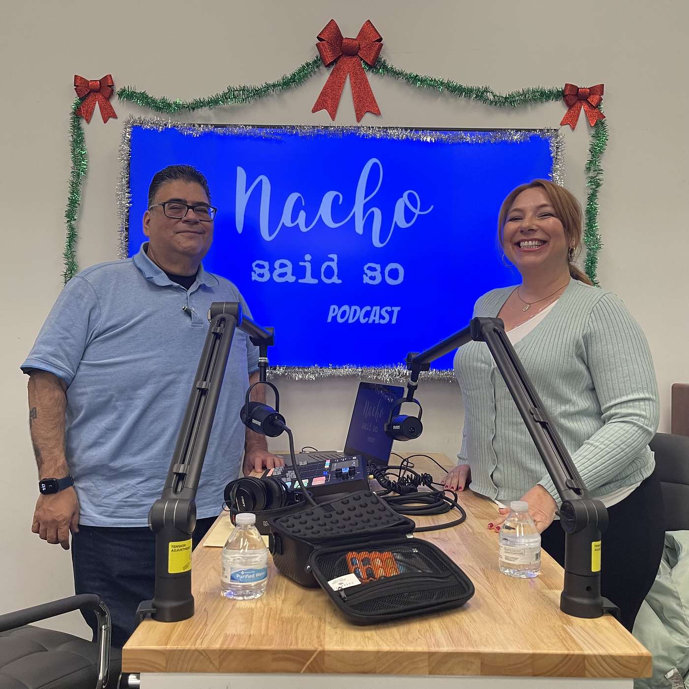 Nacho Said So with Actor Maricella Ibarra Nacho Said So with Actor Maricella Ibarra