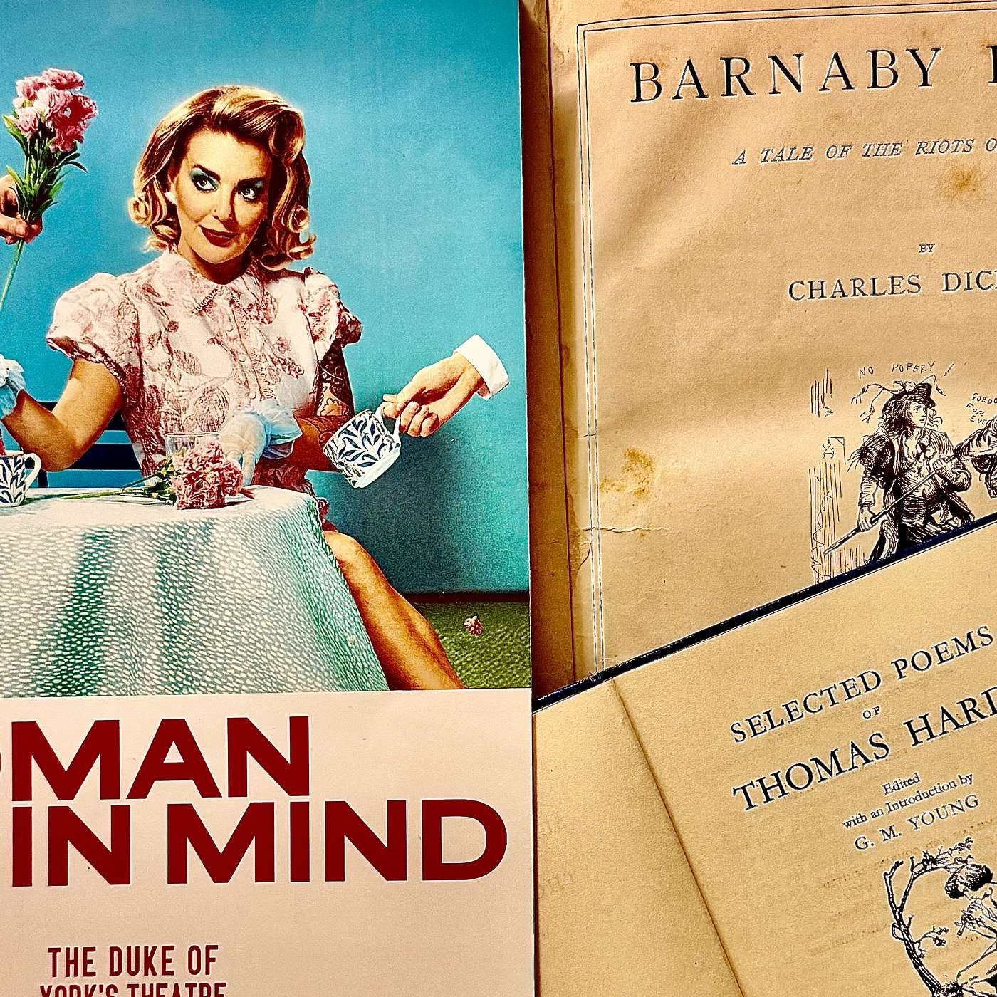 Tuesday Part II: Pink Bears; Friendship; London Chaos; Theatre 🎭; Hardy; and Barnaby Rudge (Ch XXXIV)