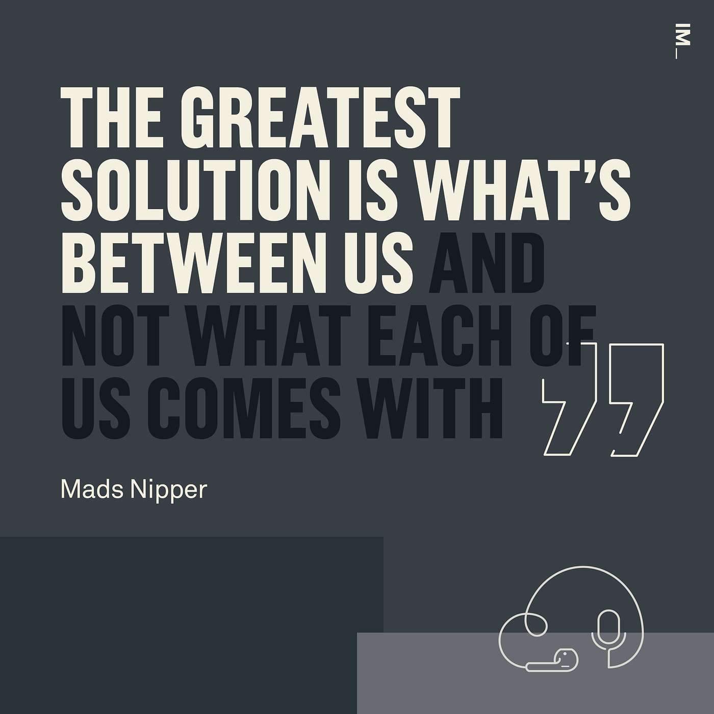 Mads Nipper - Leaders in conversation