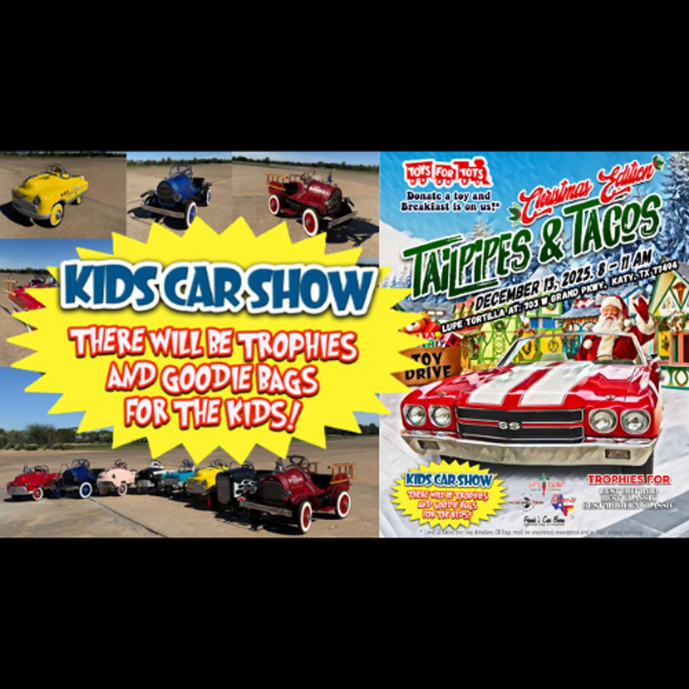 Kids, Cars, And Christmas At Tailpipes And Tacos