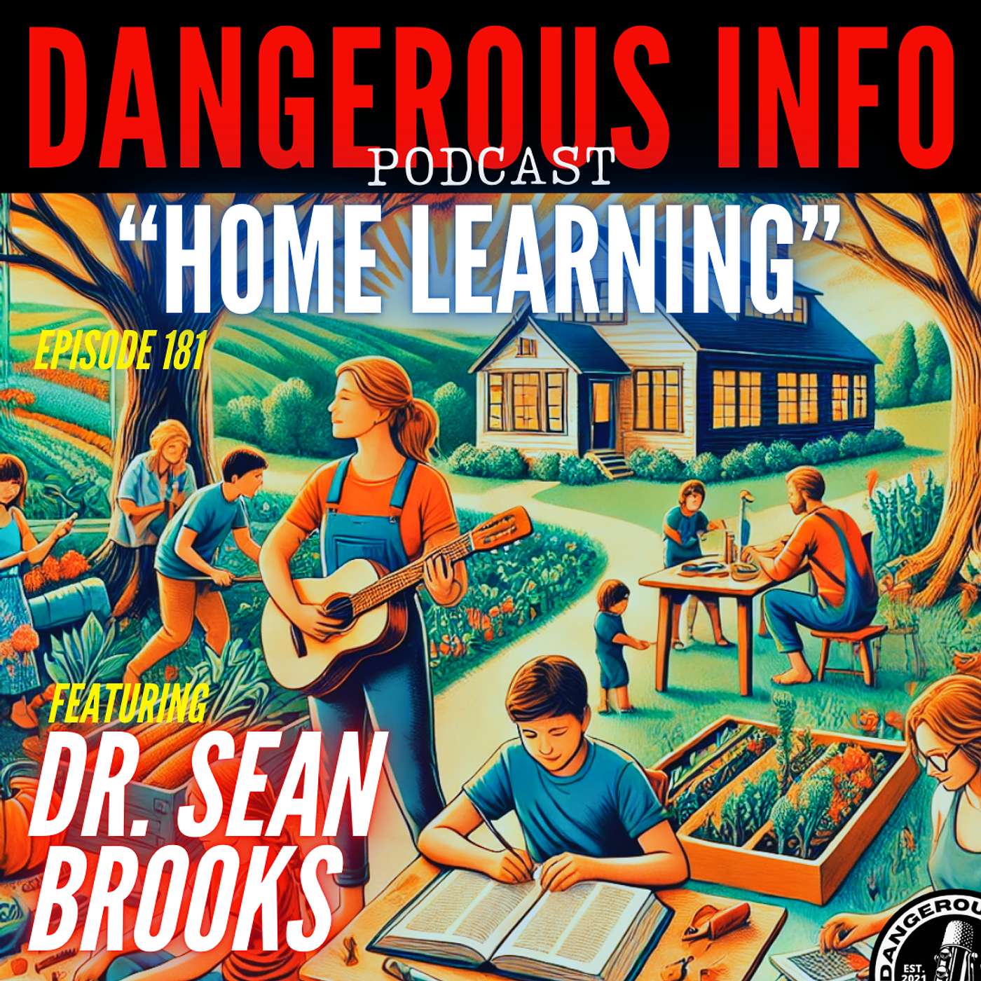 181 "Home Learning" ft. Dr. Sean Brooks, shadow government rising, Jan 6 shutdown, Jack Black Satan, 6G network, (WBAN) Wireless Body Area Network