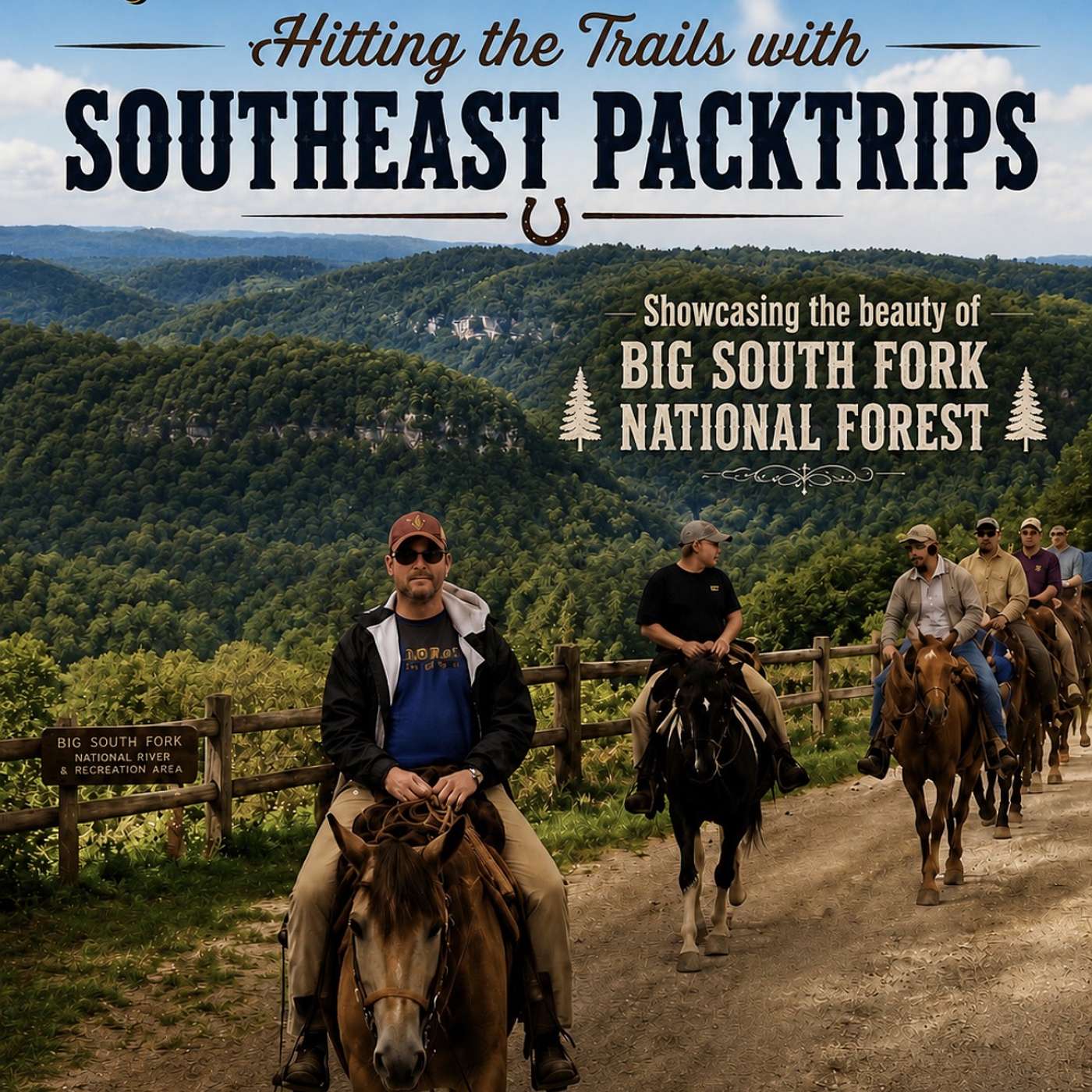 THE BIG SOUTH FORK with SOUTHEAST PACK TRIPS on Equestrian Legacy Radio's SADDLE UP AMERICA episode artwork