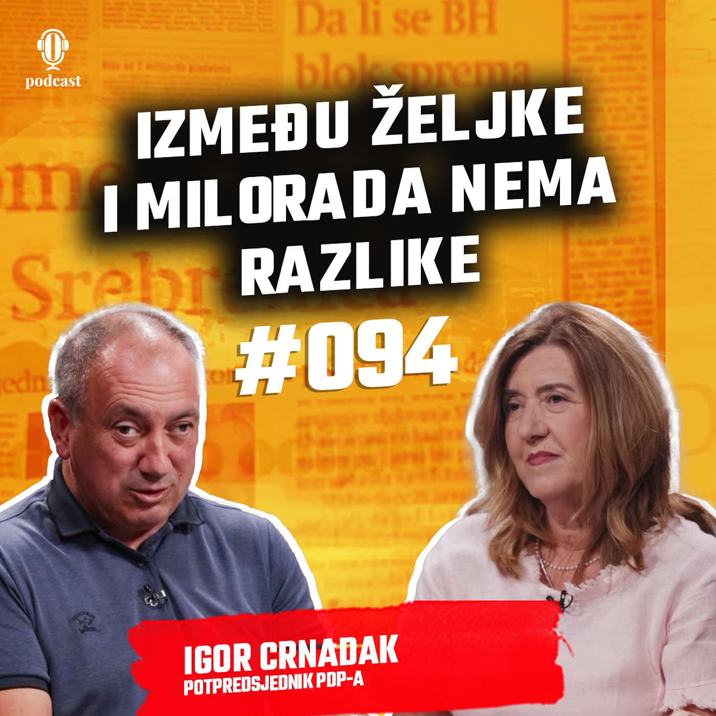 Igor Crnadak: Nema dileme - Režim je kriv za napade na Borenovića i Vukanovića - Direktno sa Vildanom
