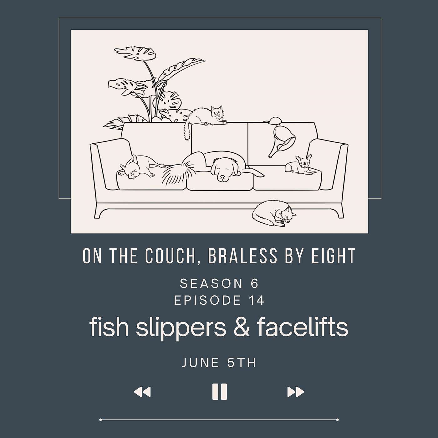 On the Couch, Braless by Eight