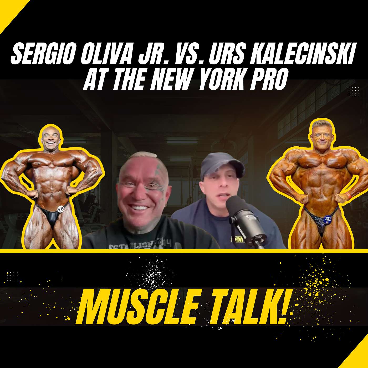 Muscle Talk: Sergio Oliva Jr vs Urs Kalecinski at the New York Pro