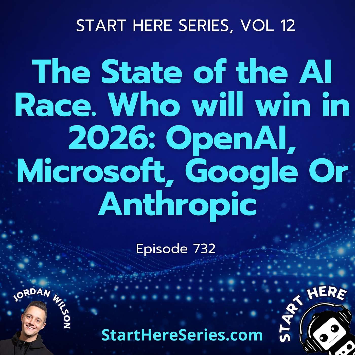 Ep 732: The State of the AI Race. Who will win in 2026: OpenAI, Microsoft, Google Or Anthropic (Start Here Series Vol 12)