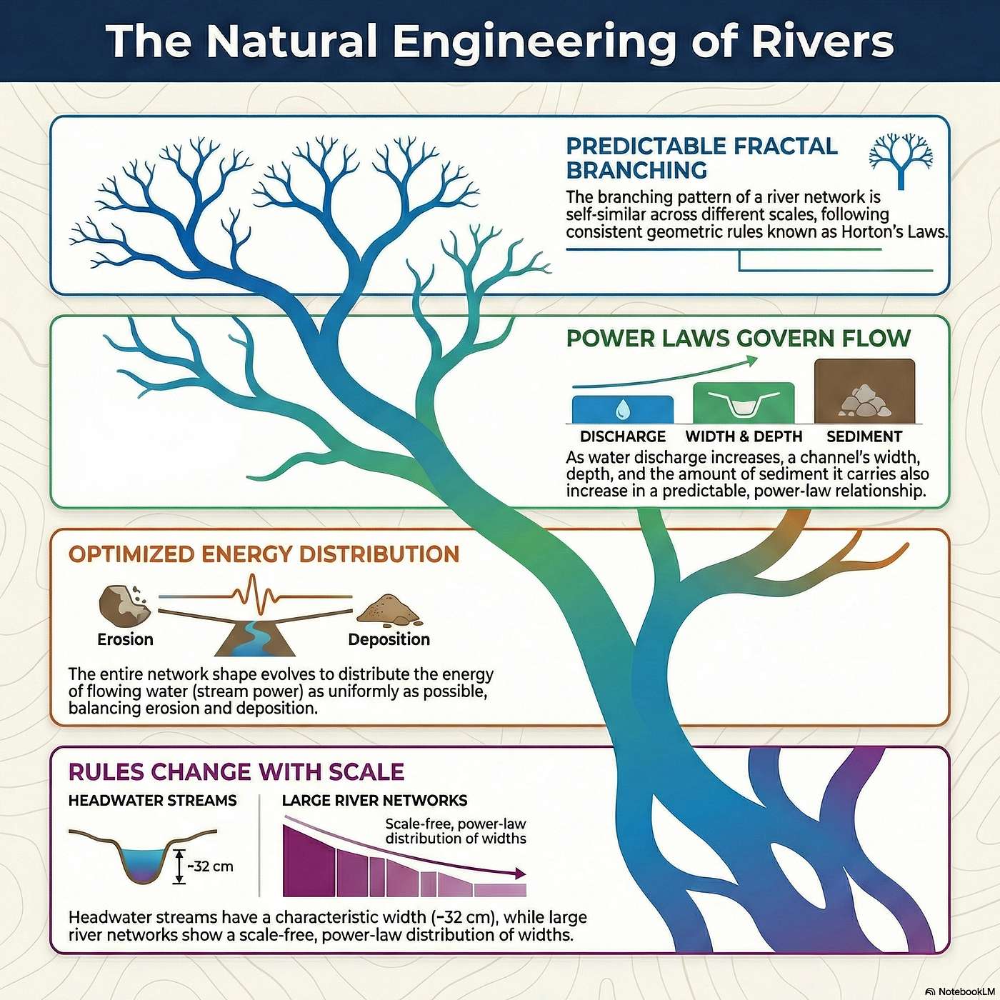 Rivers as Fractals: The Hidden Blueprint of Drainage Networks episode artwork