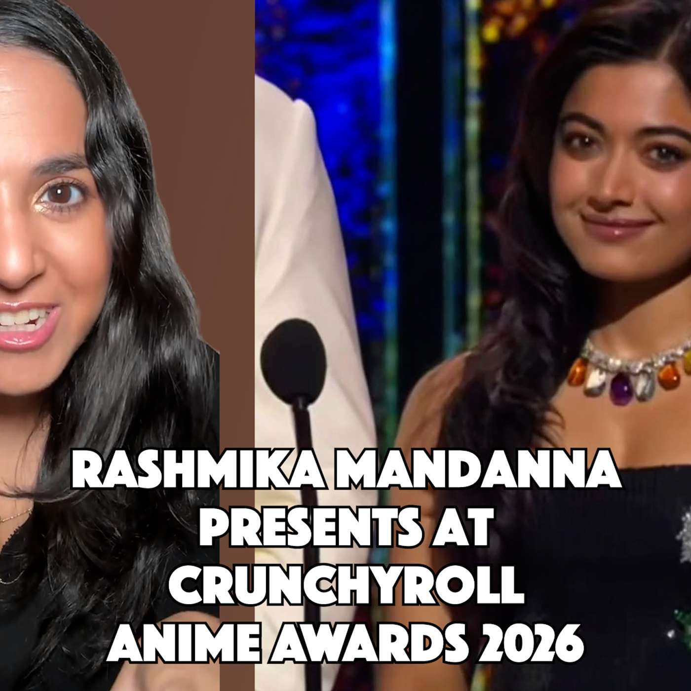 Rashmika Mandanna Presented At Crunchyroll Anime Awards 2026 episode artwork