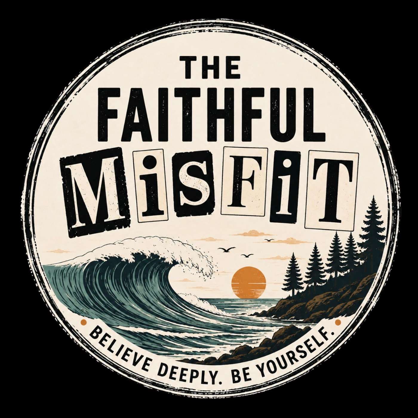 The Faithful Misfit podcast artwork