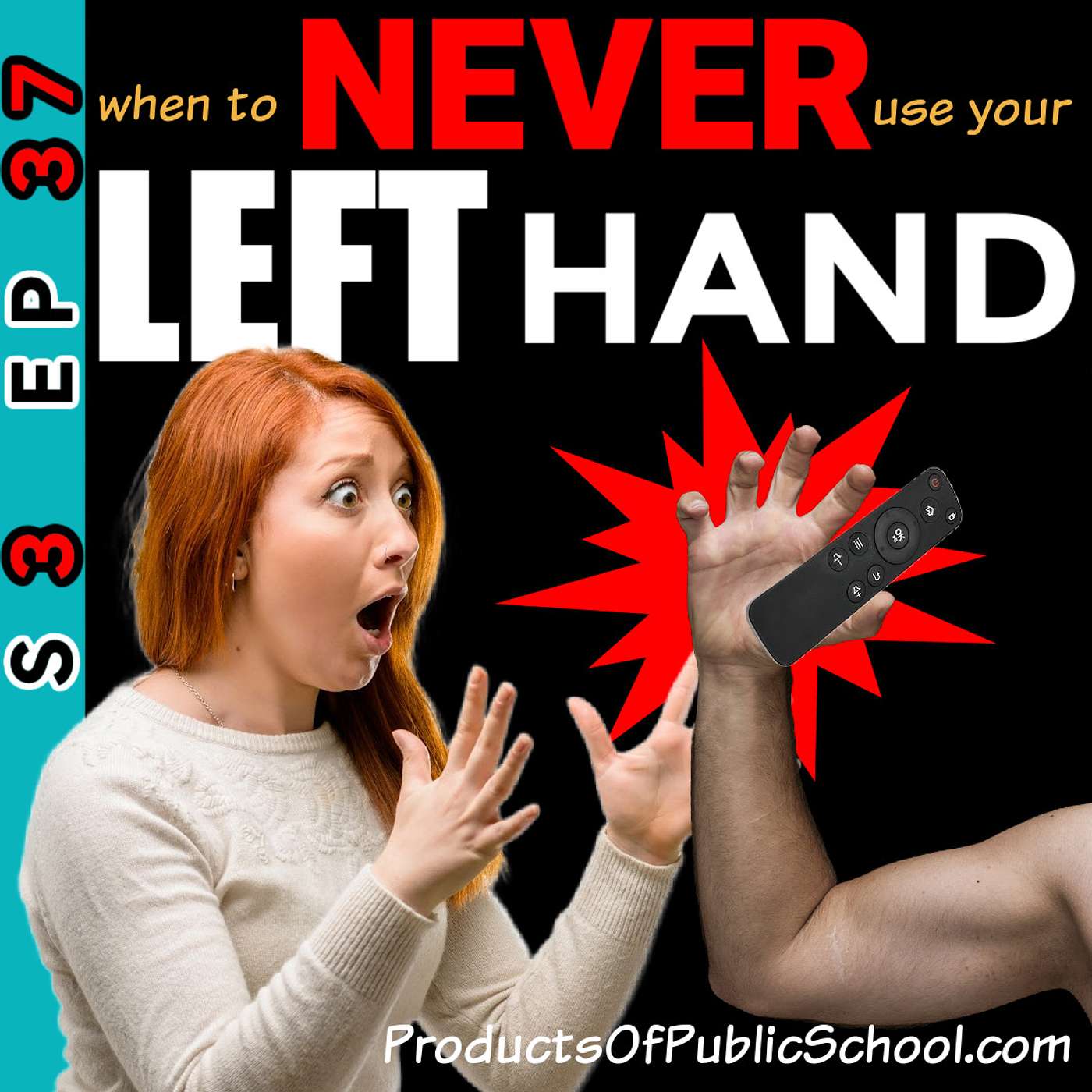 When to NEVER Use Your Left Hand...according to the internet