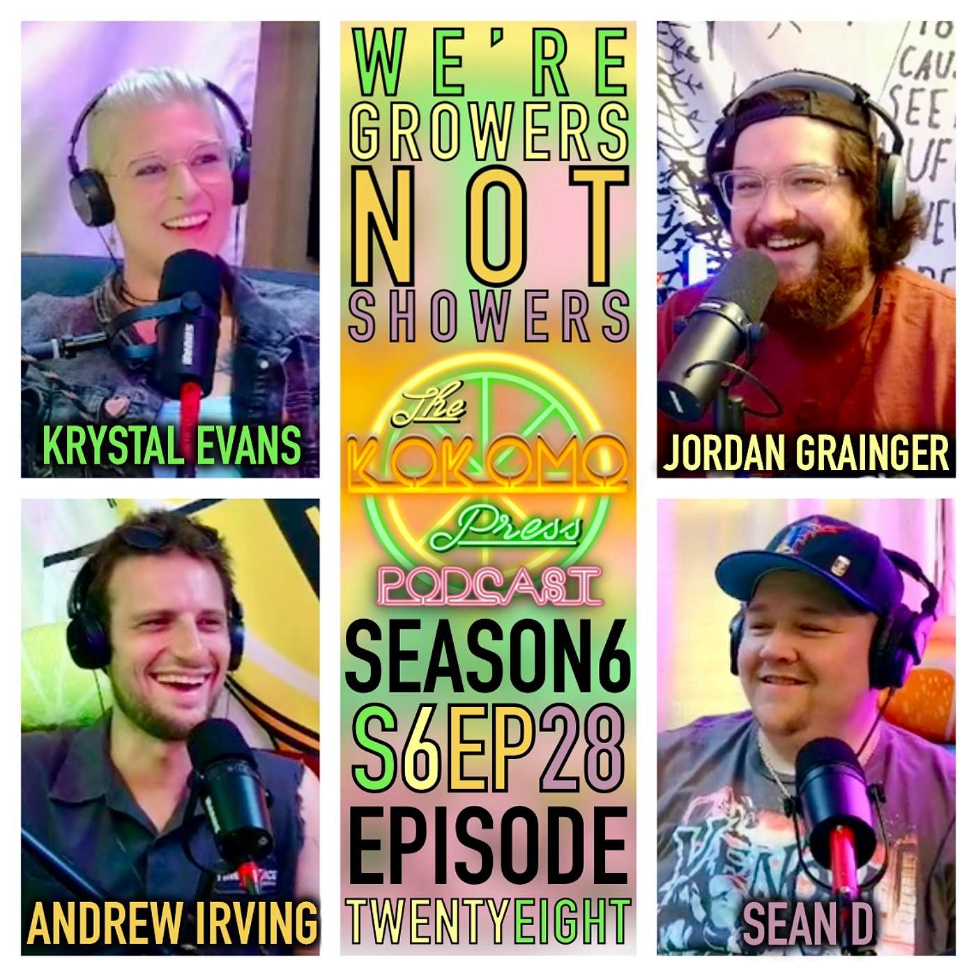 We're Growers Not Showers - feat. Krystal Evans & Andrew Irving