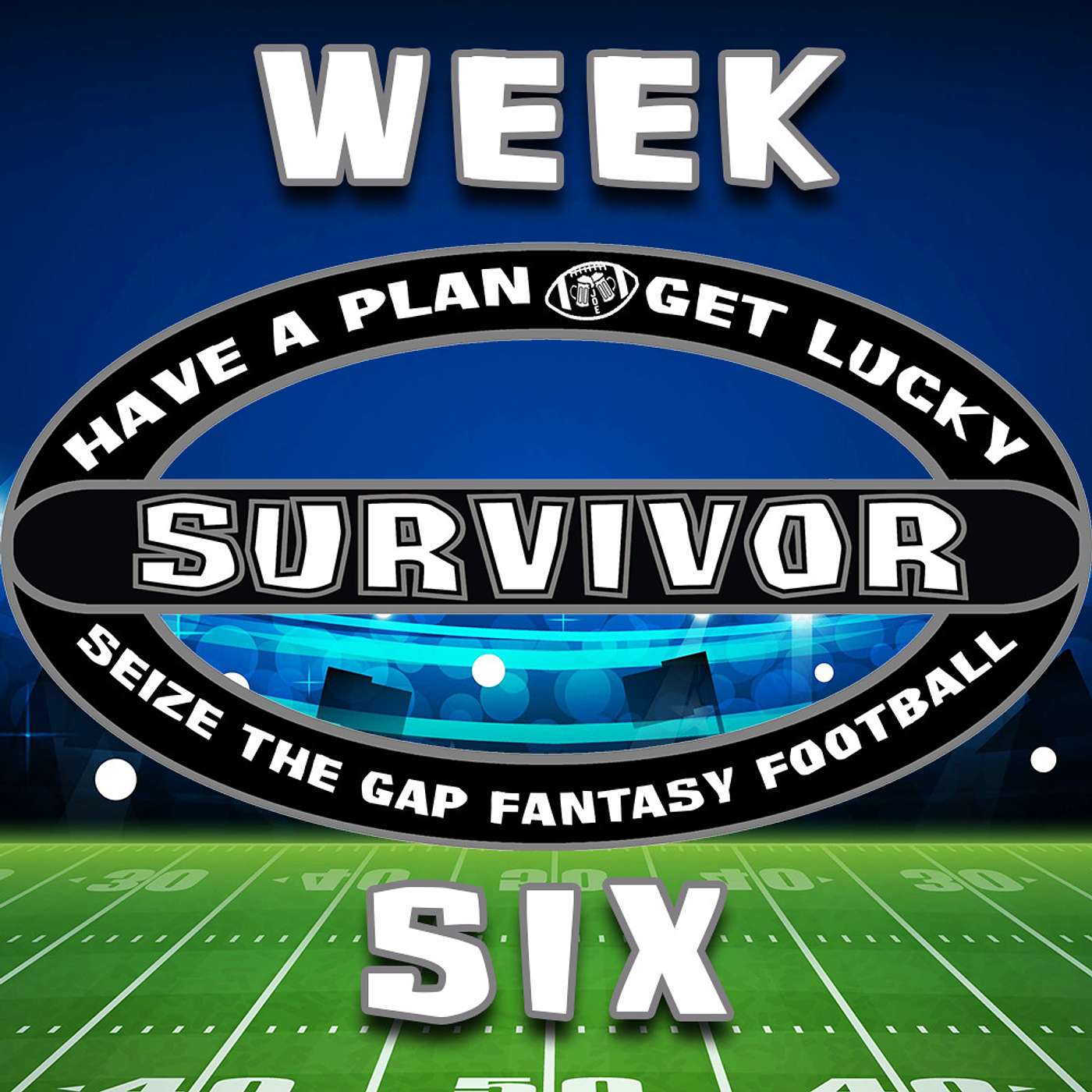 2022 #NFL Survivor Week 6 Picks & Strategy presented by Seize The Gap Fantasy Football #NFLSurvivor episode artwork