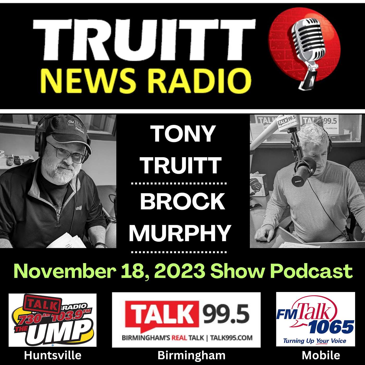 NOVEMBER 18, 2023 TRUITT NEWS RADIO SHOW: Guest was artist Dirk Walker