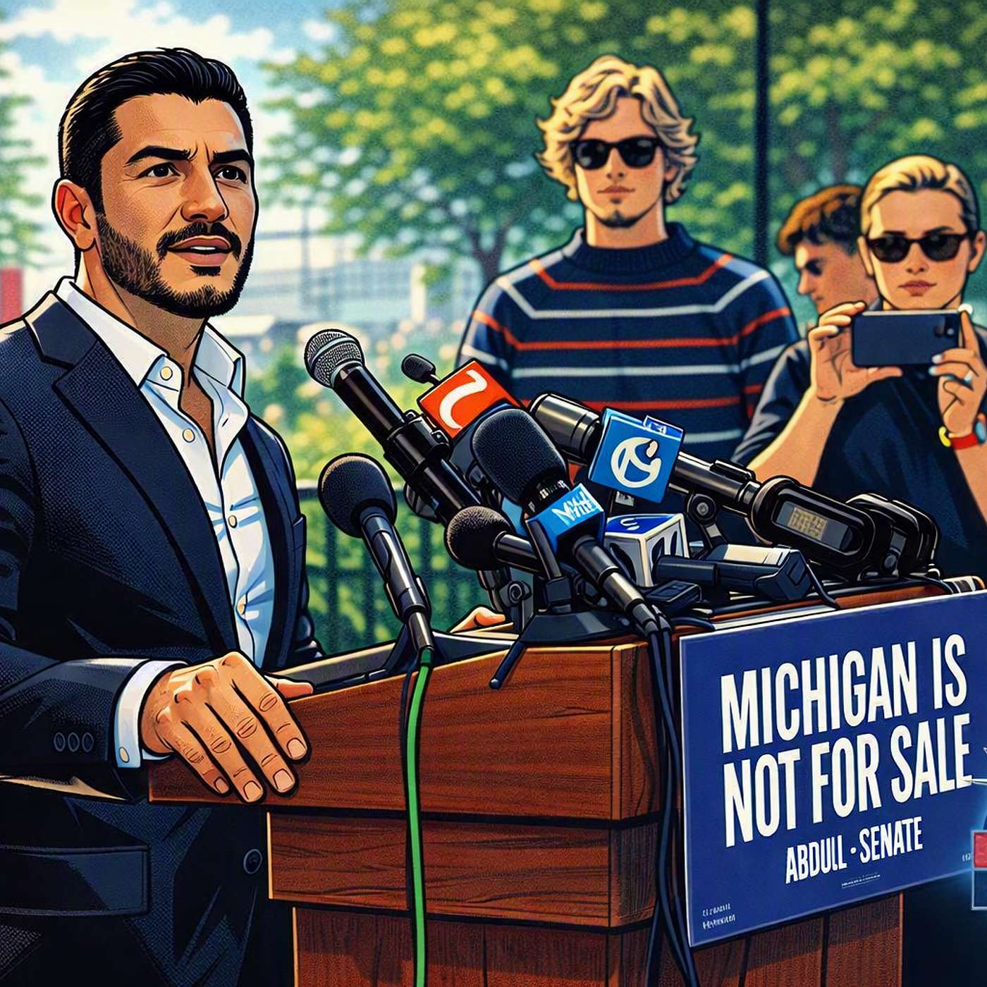 How Abdul El-Sayed’s ‘extraordinary’ win stunned pro-Israel establishment episode artwork