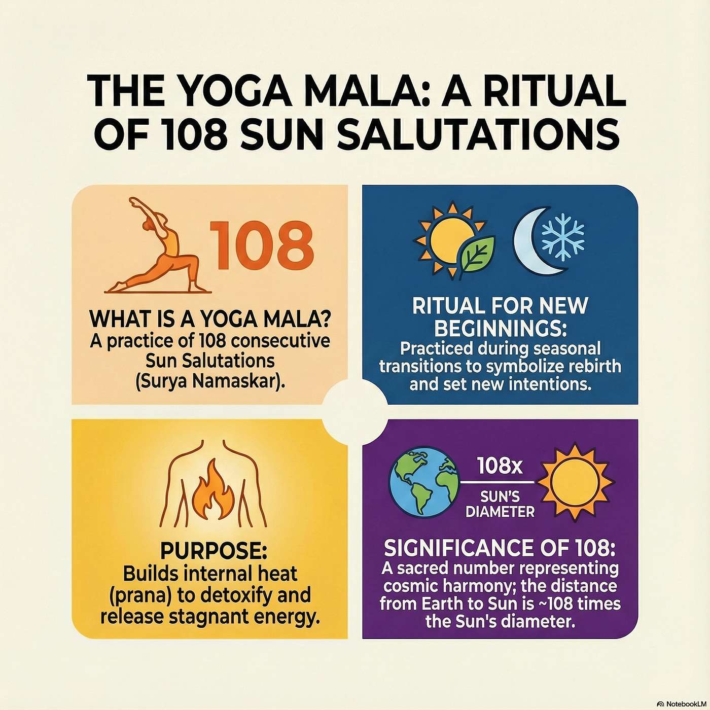 108 Sun Salutations: The Yoga Mala and the Art of Transformation episode artwork