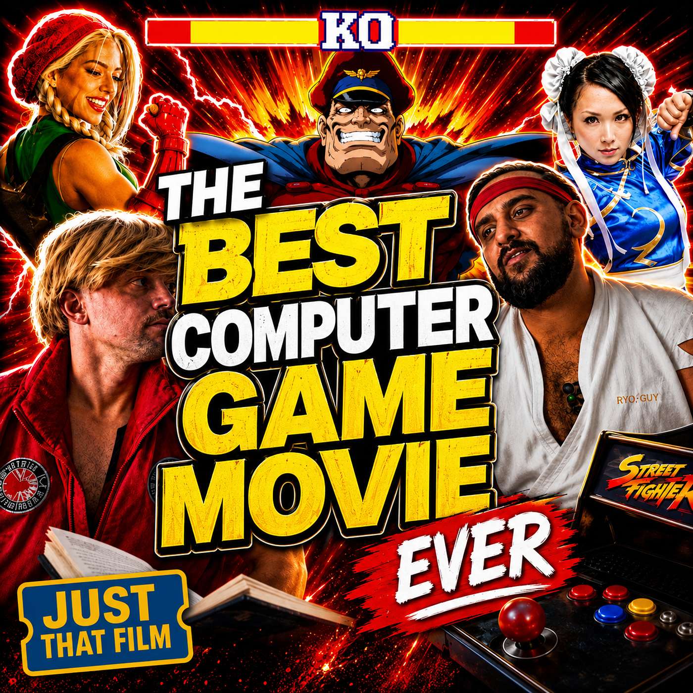 Street Fighter II: The Animated Movie (1994) | Movie Review | Just That Film Podcast | The Best Video Game Movie Ever Made?