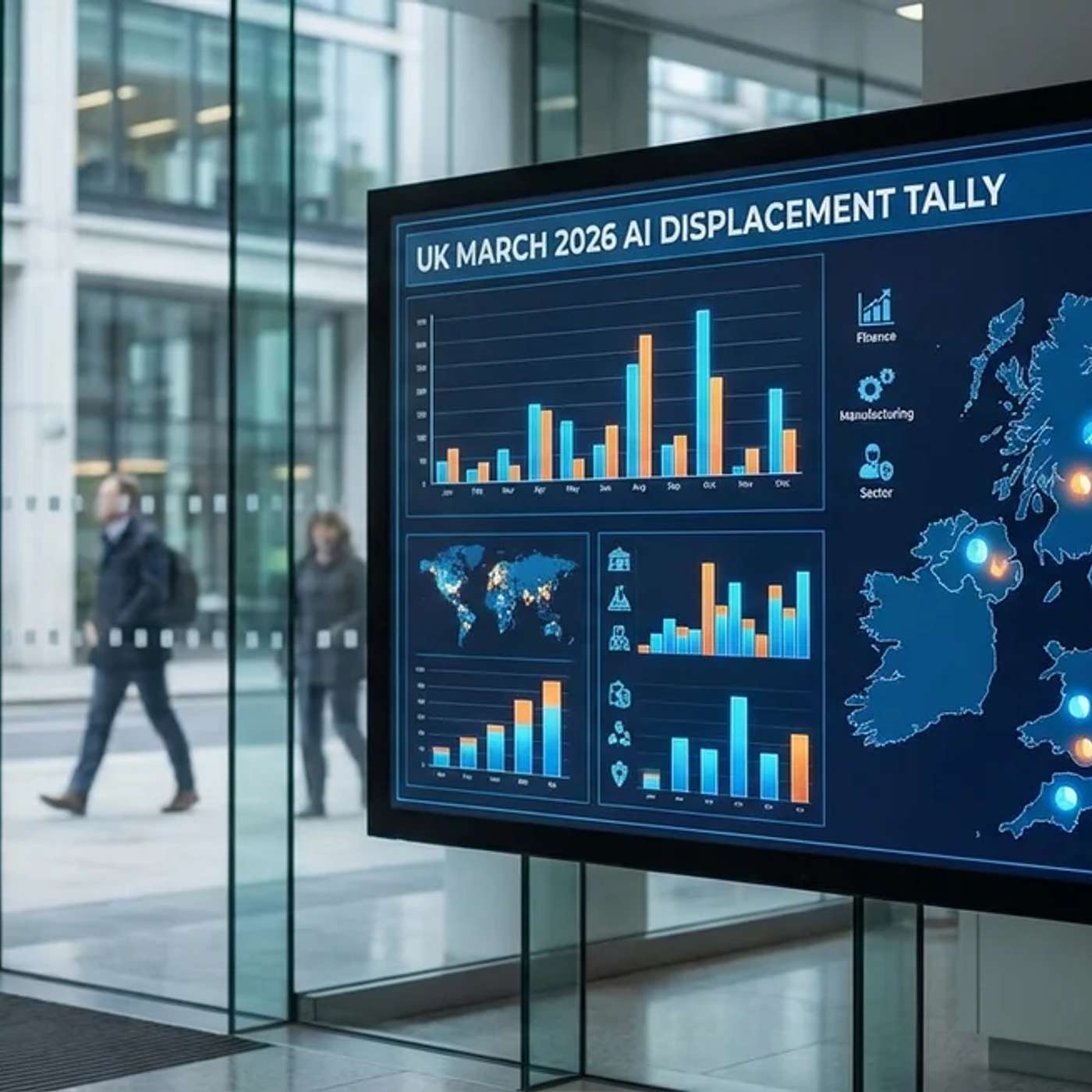 The United Kingdom’s March 2026 AI Displacement Tally: Sectors and Regions episode artwork