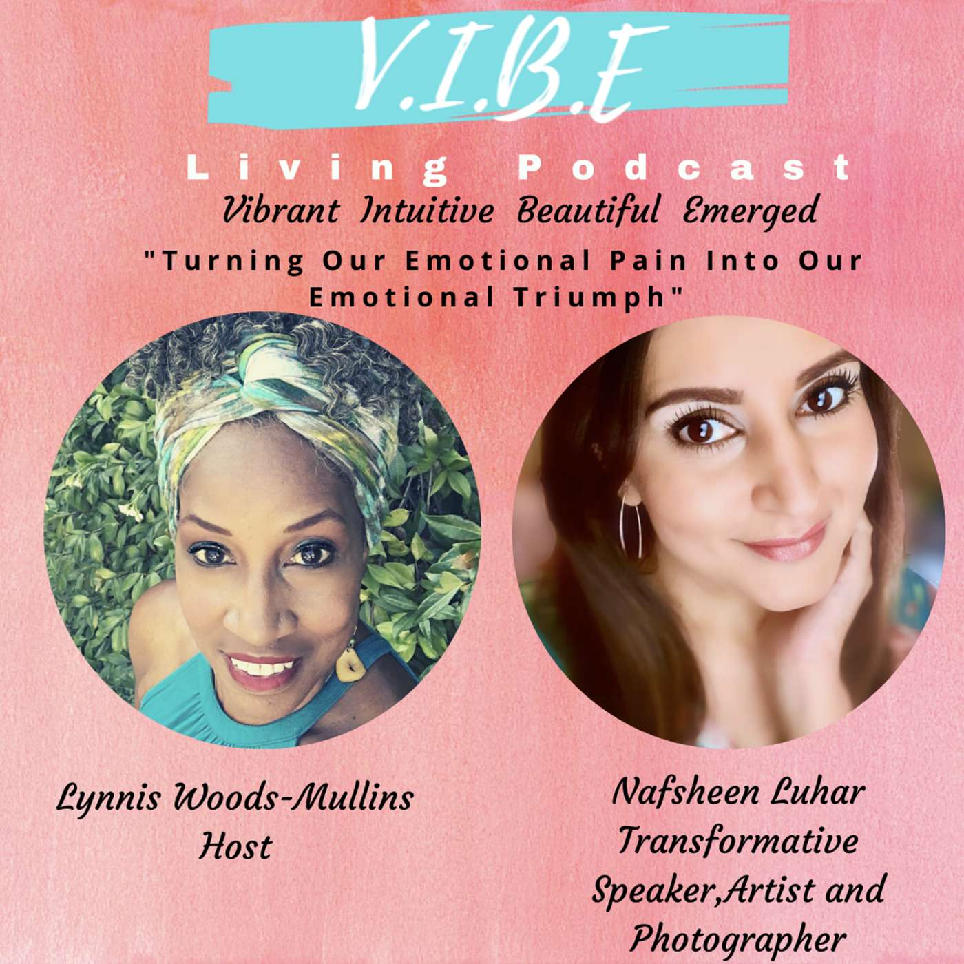 V.I. B.E. Living Podcast: Episode 9--Turning Our Emotional Pain Into Our Emotional Triumph episode artwork