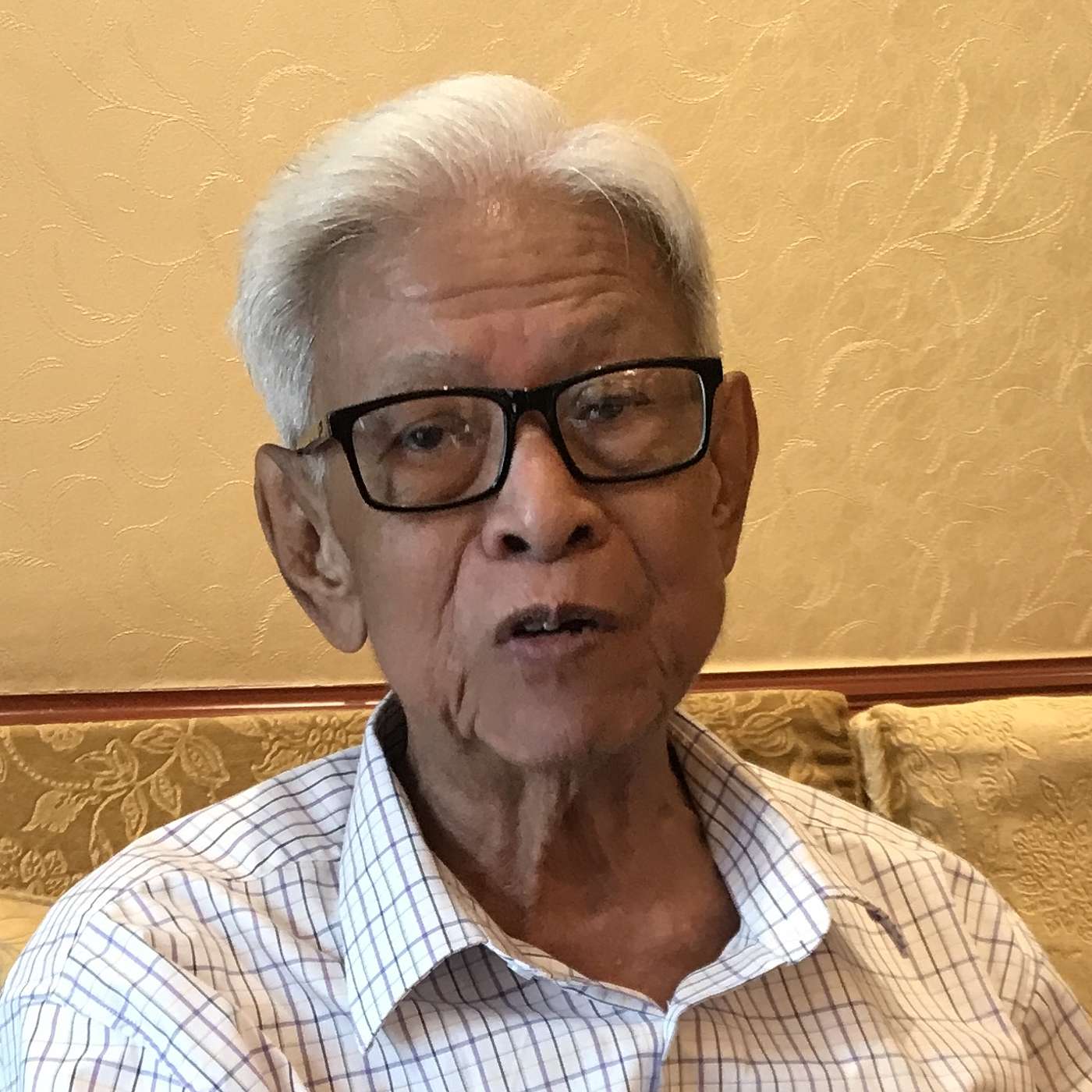 U Ye Dway, master puppeteer, born 1936, author of Marionettes of Myanmar, the life and times of a puppeteer before and after tv and movies