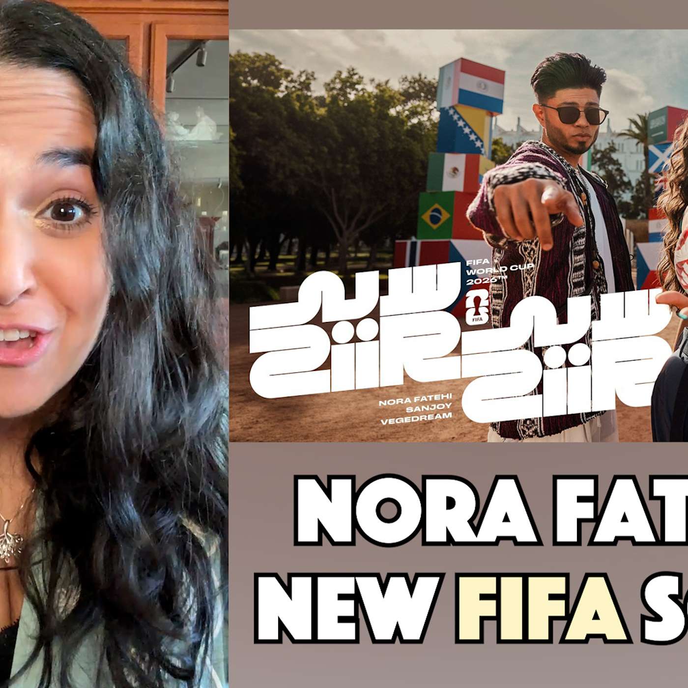 Nora Fatehi New FIFA Song!! & Music Vid!! "Siir Sirr" 💃🏽 episode artwork