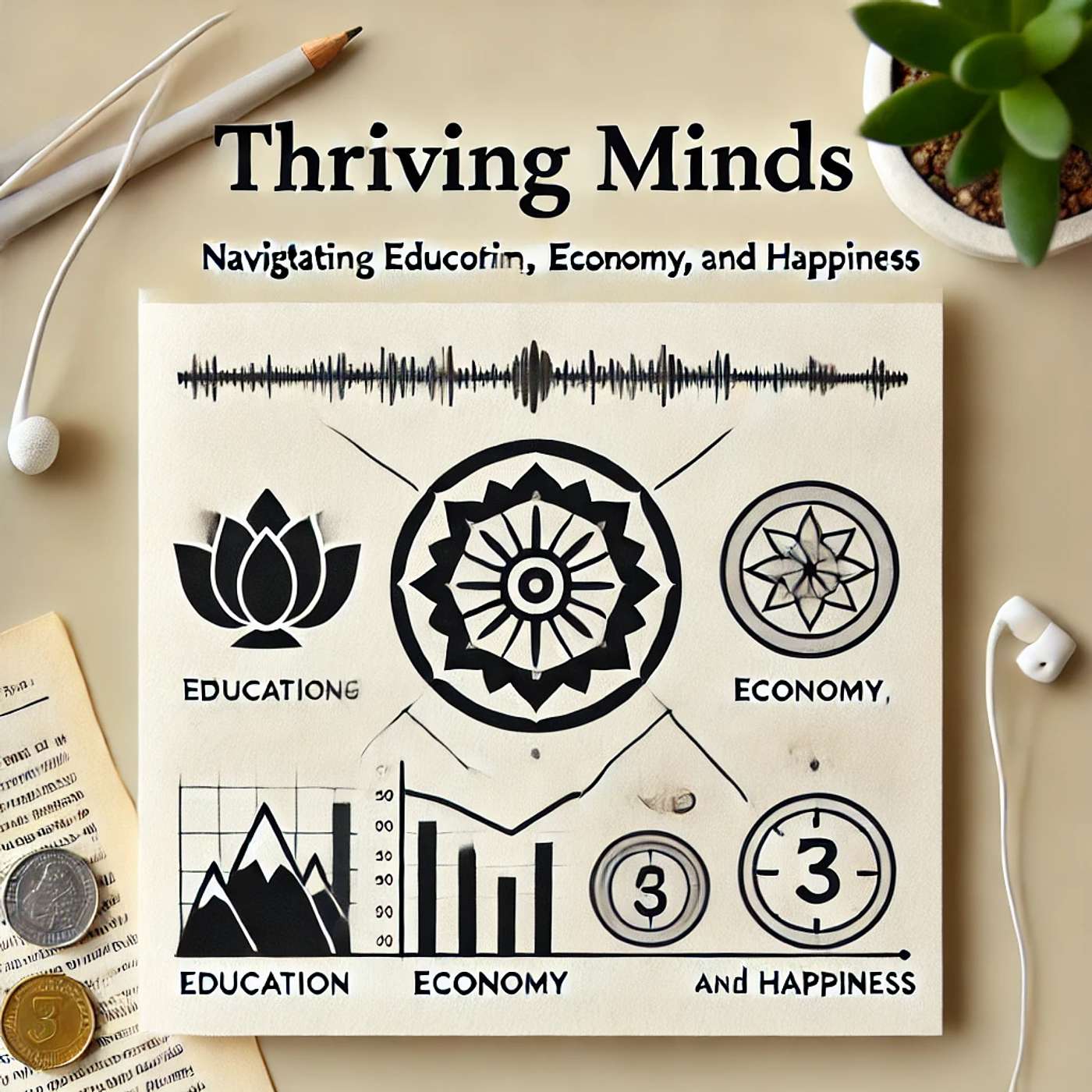 Thriving Minds: Navigating Education, Economy, and Happiness