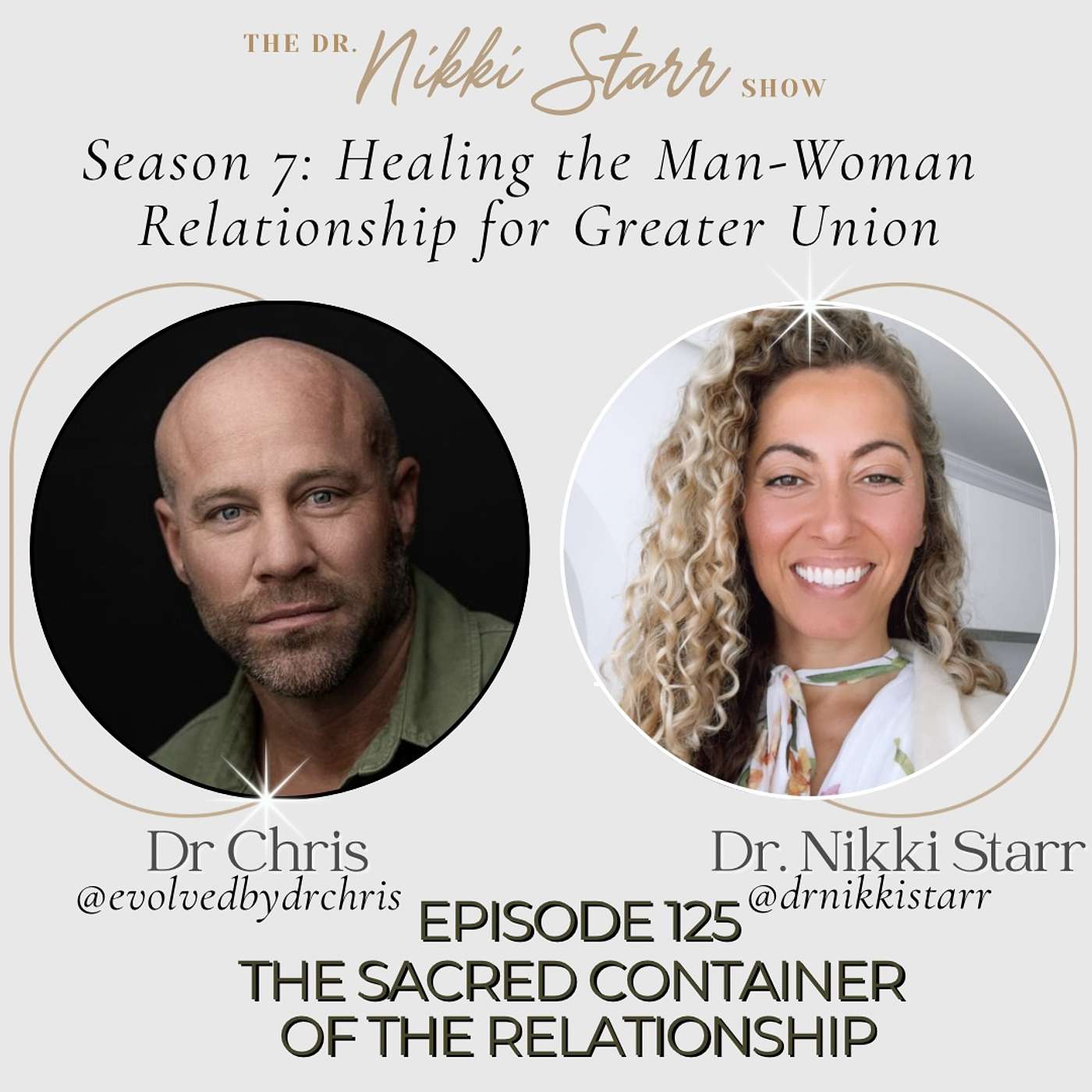 EPISODE 125: THE SACRED CONTAINER OF THE RELATIONSHIP WITH DR CHRIS