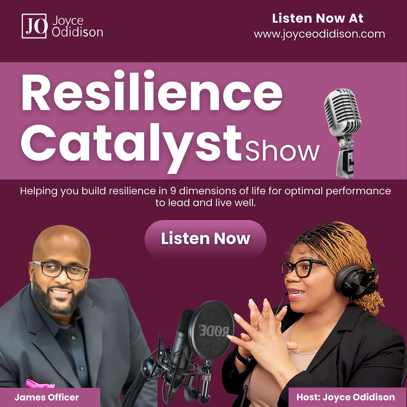 Episode#020 - Reframing Pain as a Currency for Growth with Dr. James Officer episode artwork