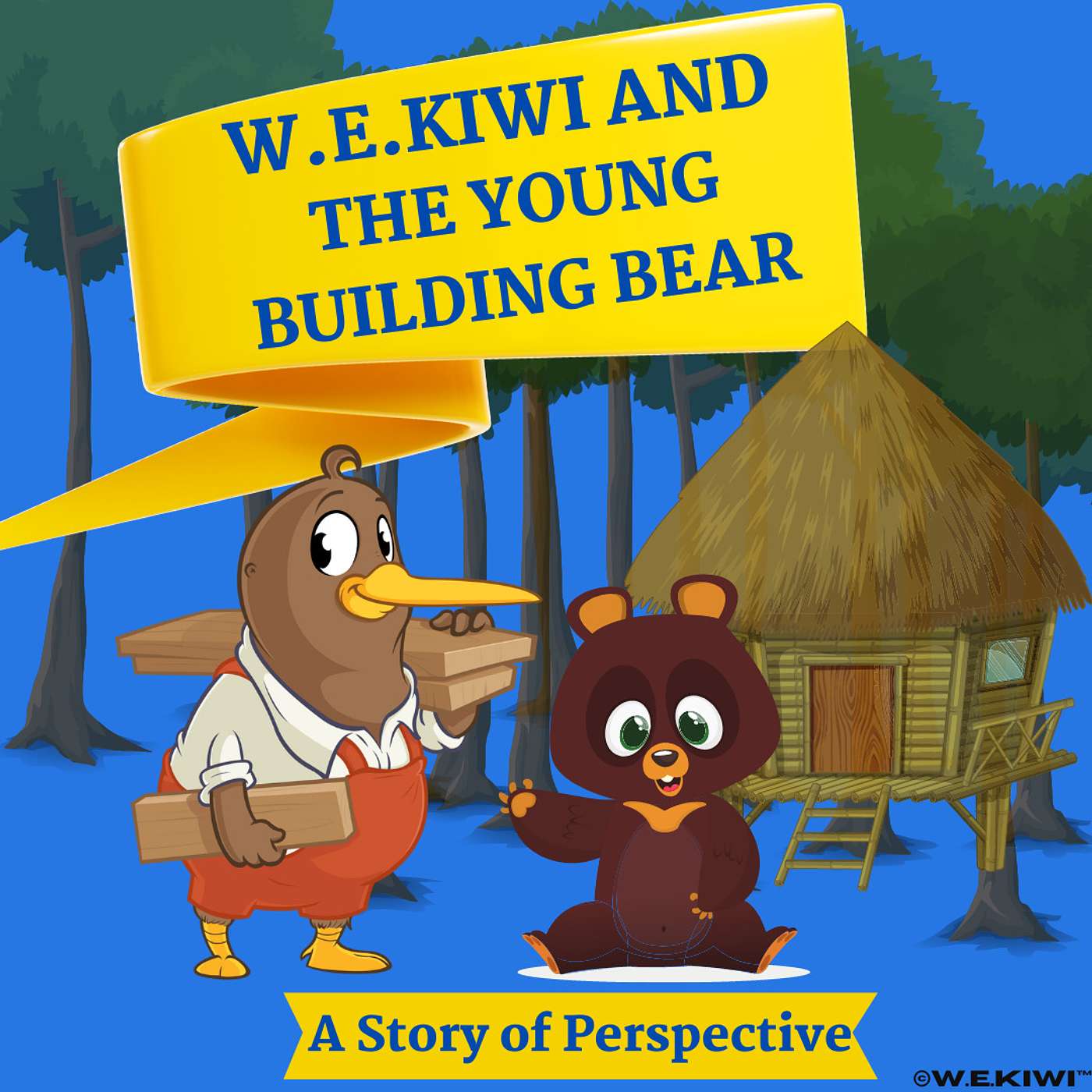 A Story of Perspective ┃W.E. Kiwi and The Young Building Bear ┃ AUDIOBOOK