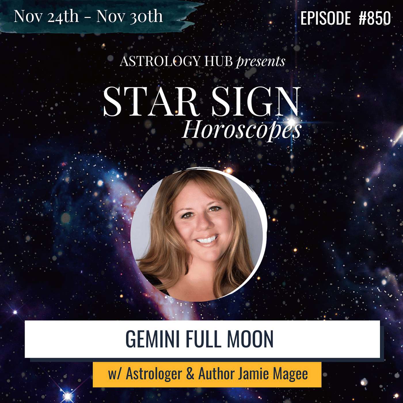 [STAR SIGN HOROSCOPES WEEKLY] Full Moon in Gemini w/ Astrologer Jamie Magee