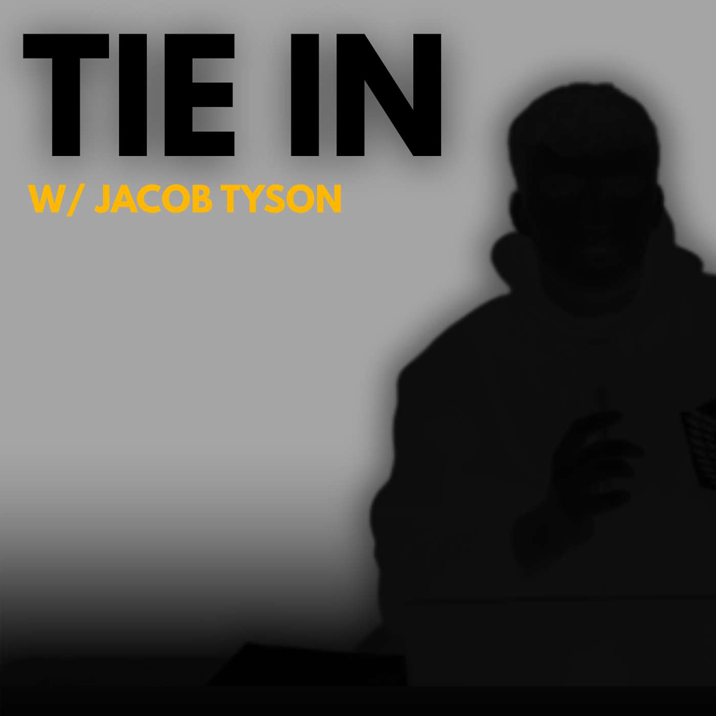 Tie in podcast artwork