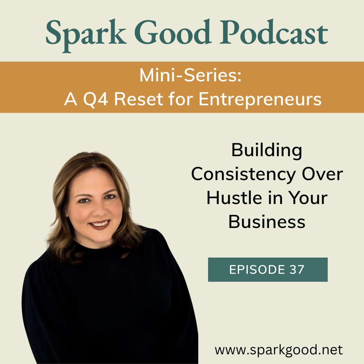 #37 - Building Consistency Over Hustle in Your Business episode artwork