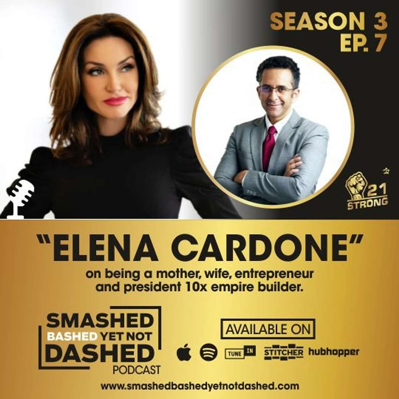 Season 3 : Episode 7 : Elena Cardone on being an exceptional wife, mother, entrepreneur and 10X empire builder.