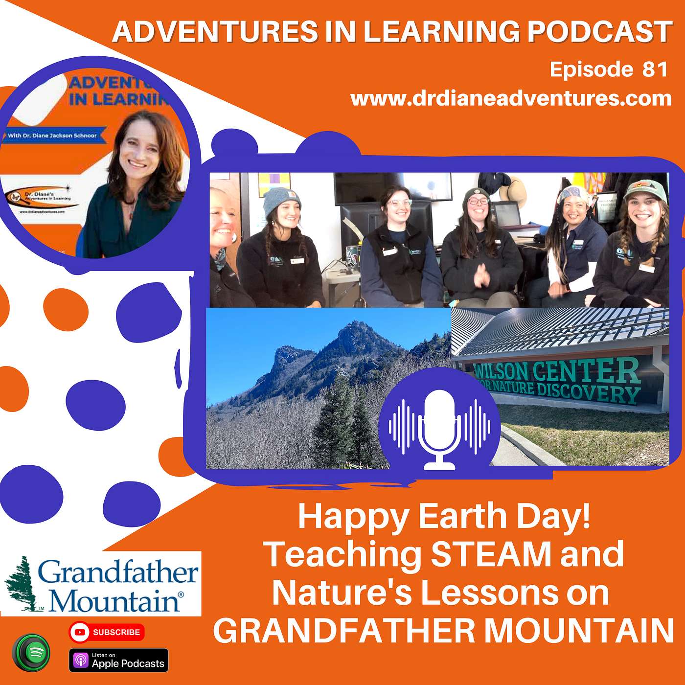 Happy Earth Day! Teaching STEAM and Nature's Lessons on Grandfather Mountain