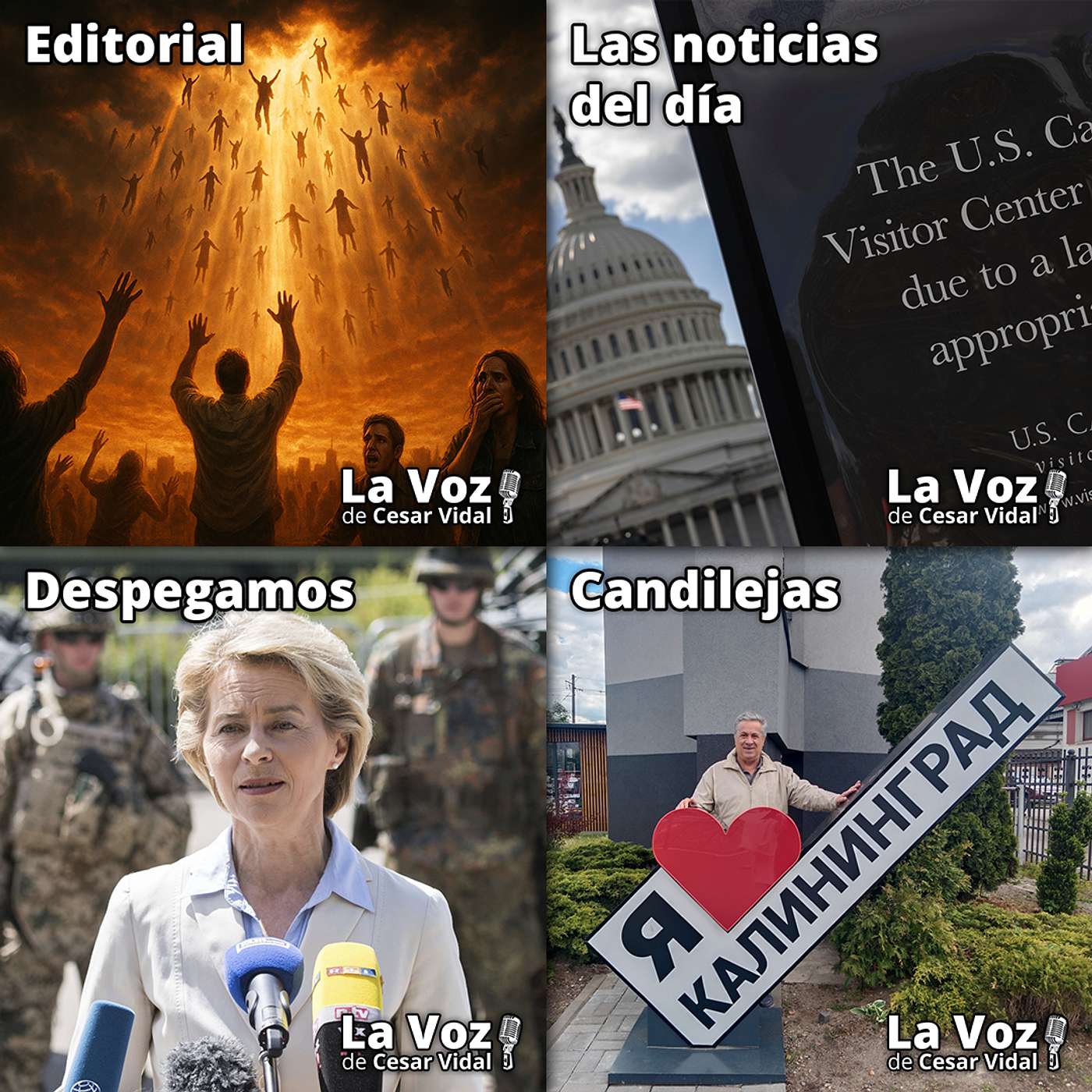 Programa Completo de La Voz de César Vidal - 03/10/25