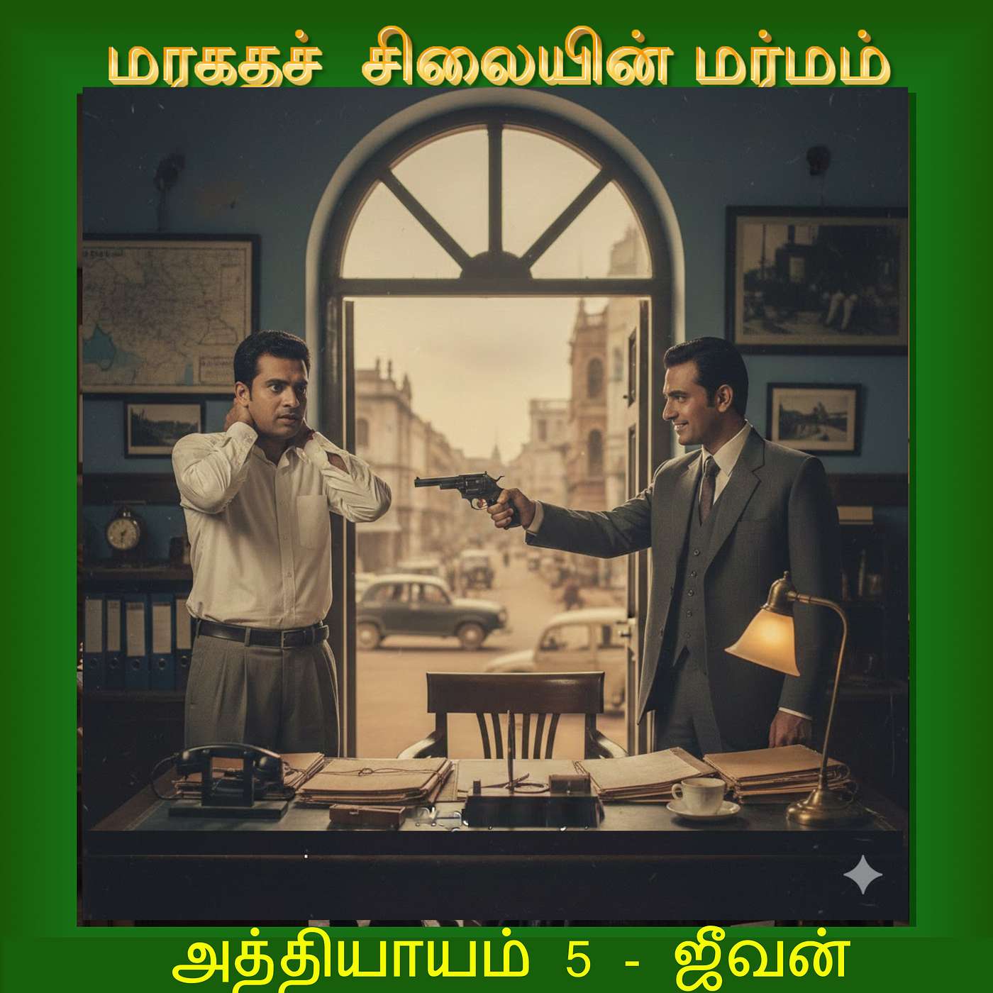 அத்தியாயம் 5  - மரகதச் சிலையின் மர்மம் episode artwork