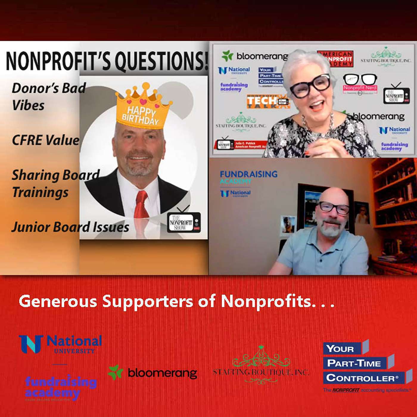 Nonprofit's Questions This Week!