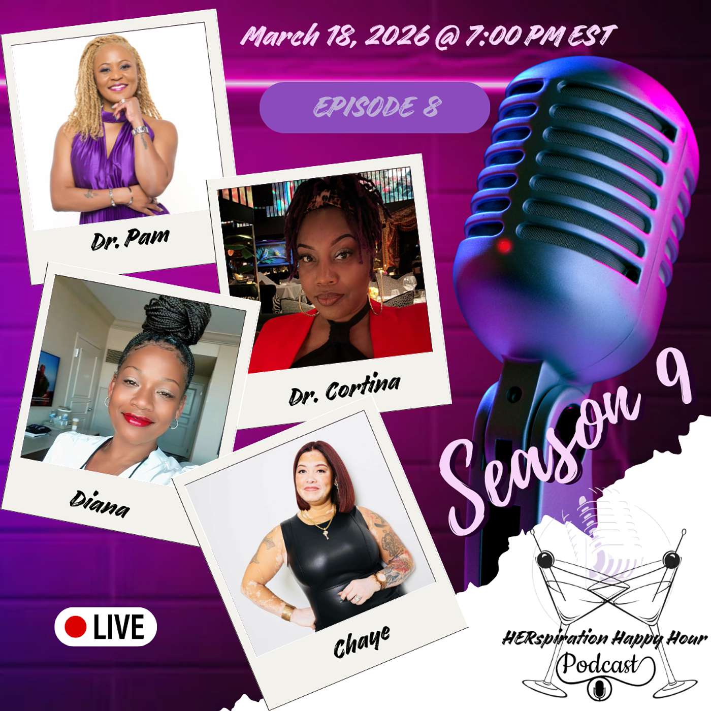 Herspiration Happy Hour, Season 9, Eps 8: Survival Mode: When Struggle and Hustle Become the Norm