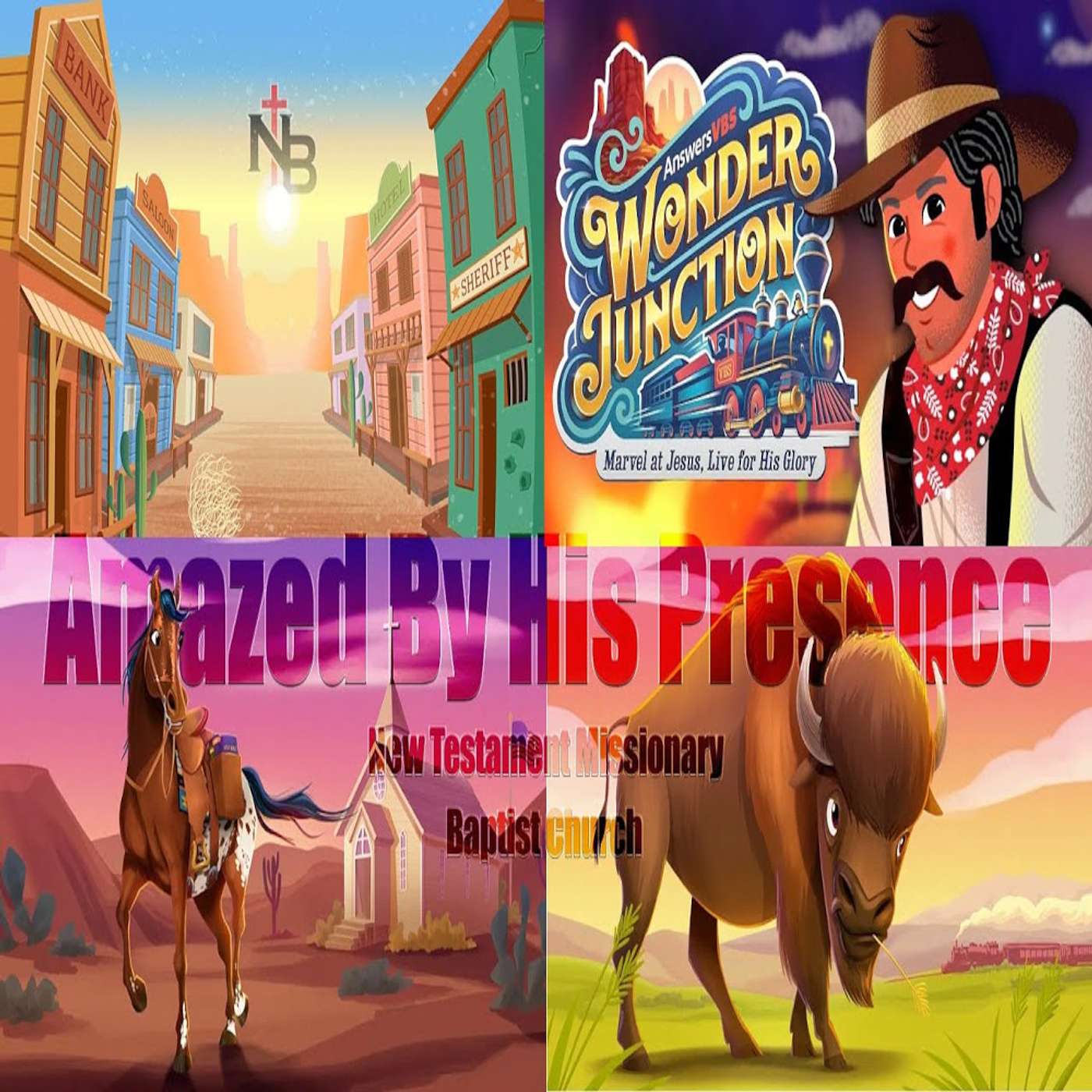 Amazed at His Presence - VBS Sunday, Matt 17, Mark 9, Luke 9:37-43 (Audio)