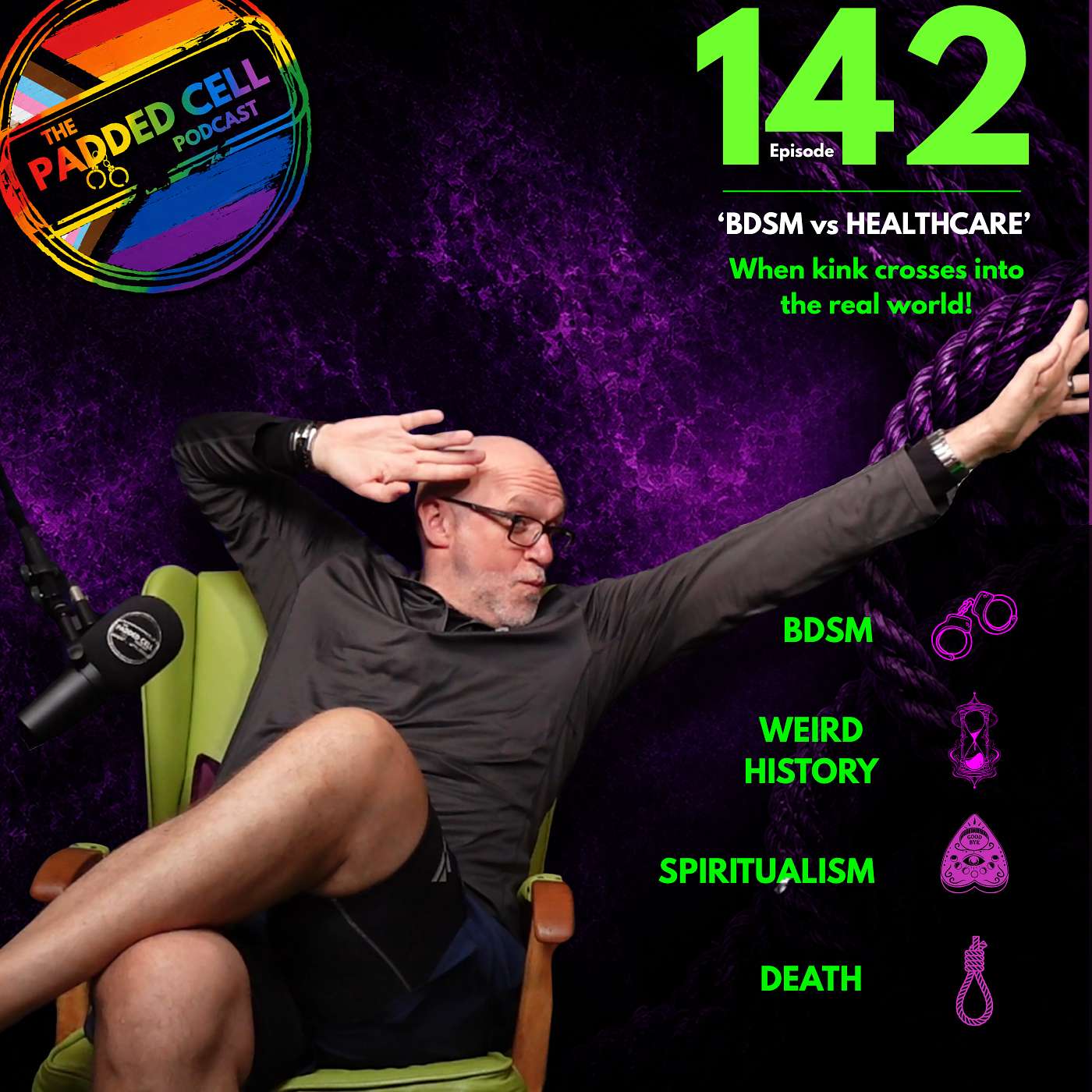 EPISODE 142 - BDSM vs Healthcare - when kink crosses into the real world! episode artwork