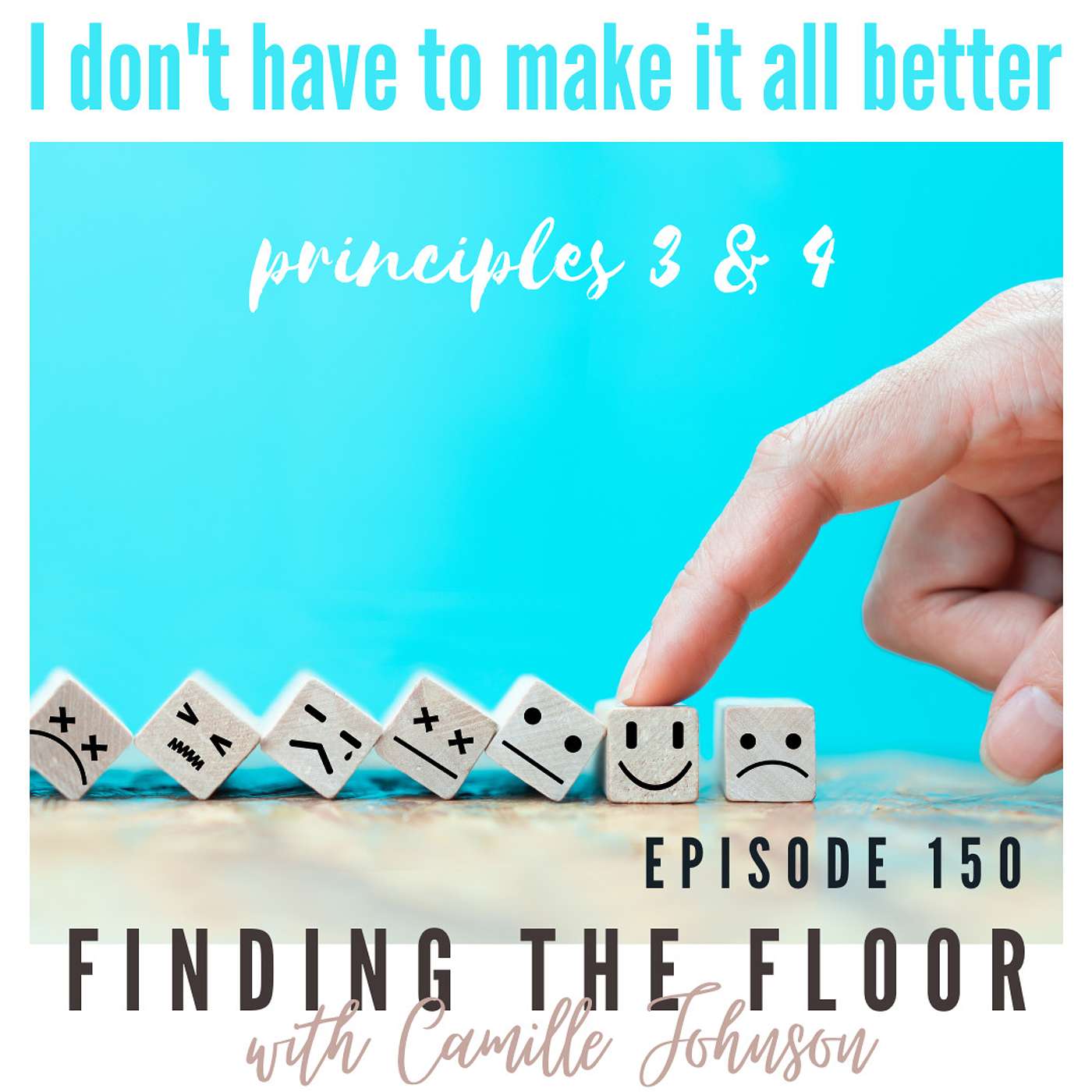 I don't have to make it all better - principles 3 & 4 episode artwork