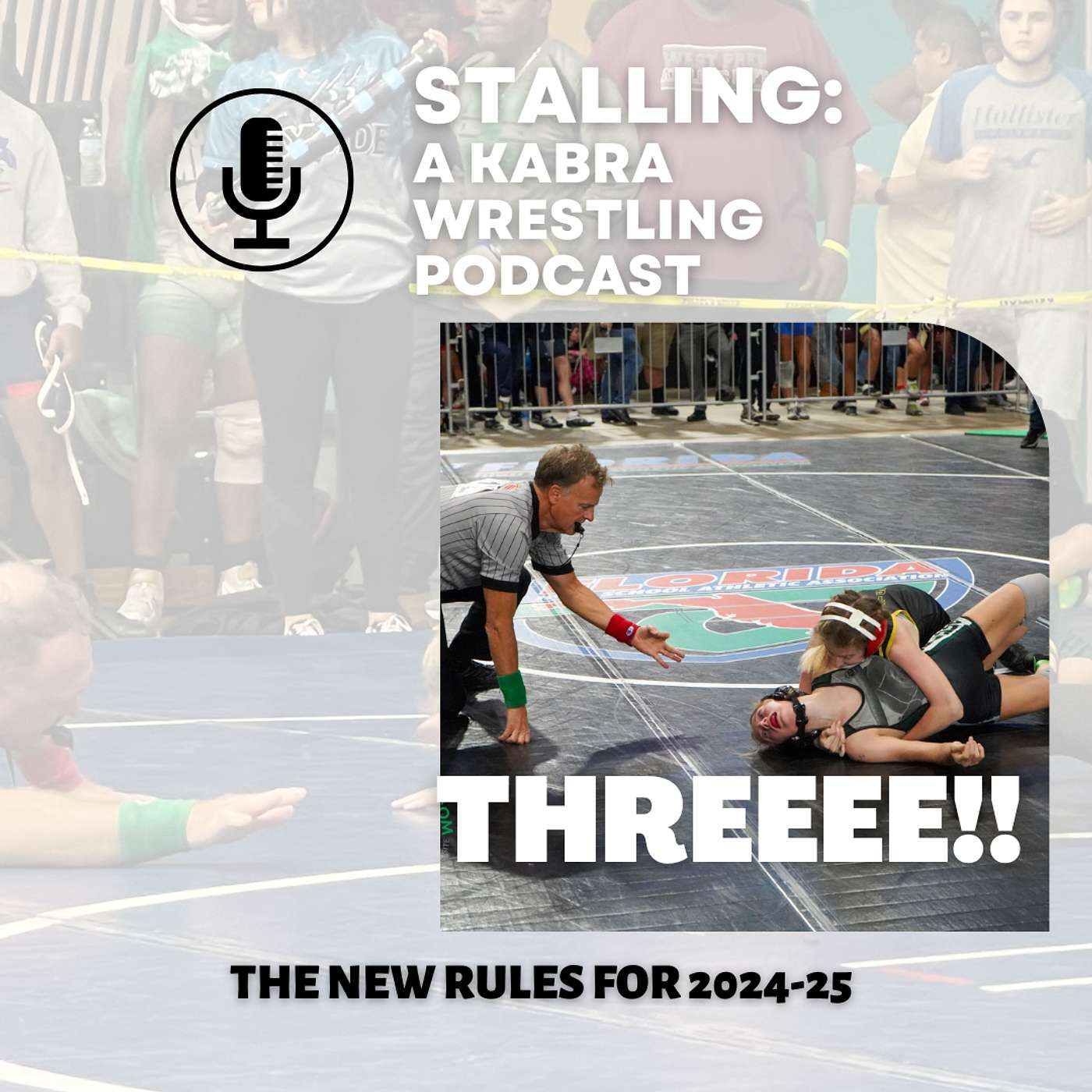 Threeee!! Looking at the new rules for the 2024-25 high school wrestling season