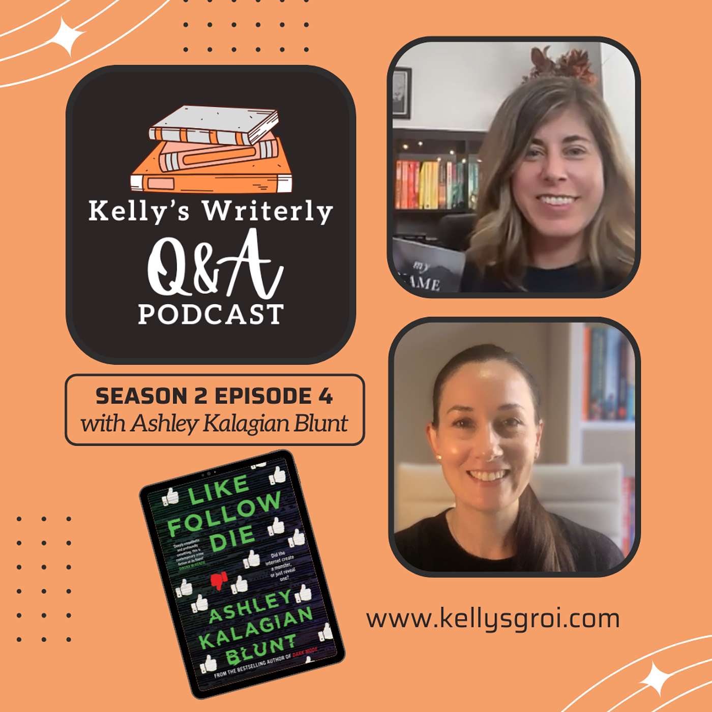 S2E4 April 2026 Q&A with Ashley Kalagian Blunt on Like, Follow, Die