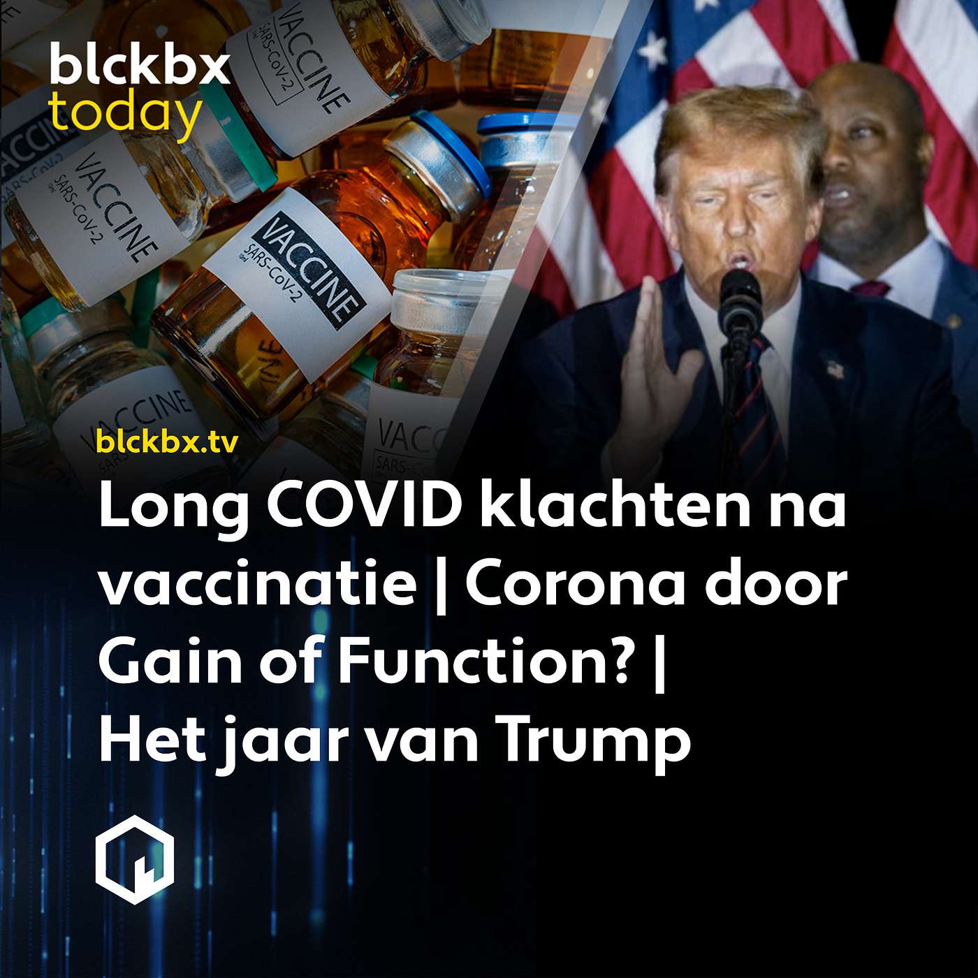 blckbx today #268: Long COVID klachten na vaccinatie | Corona door Gain of Function? | Het jaar van Trump