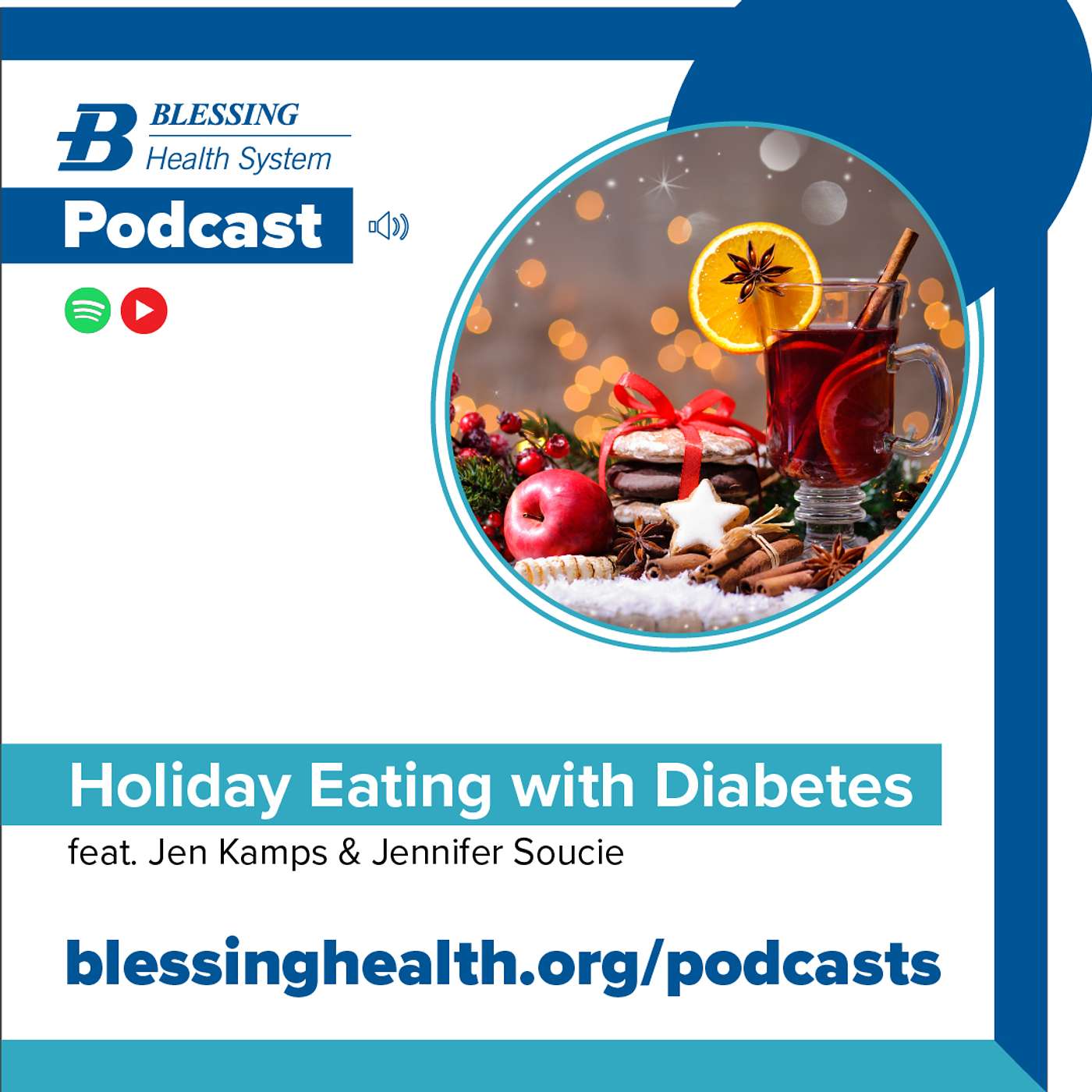 Holiday Eating with Diabetes (feat. Jen Kamps & Jennifer Soucie) episode artwork